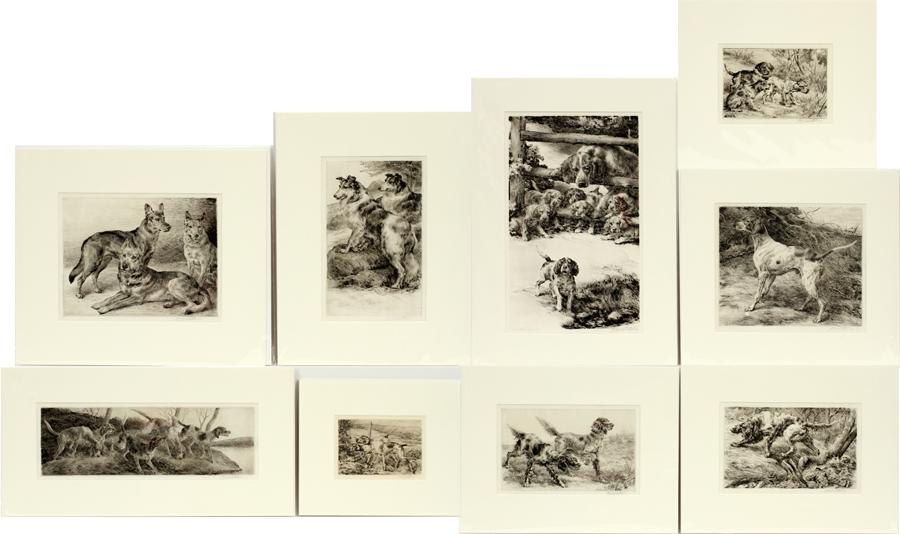 Edmund osthaus etchings and drypoints, 9