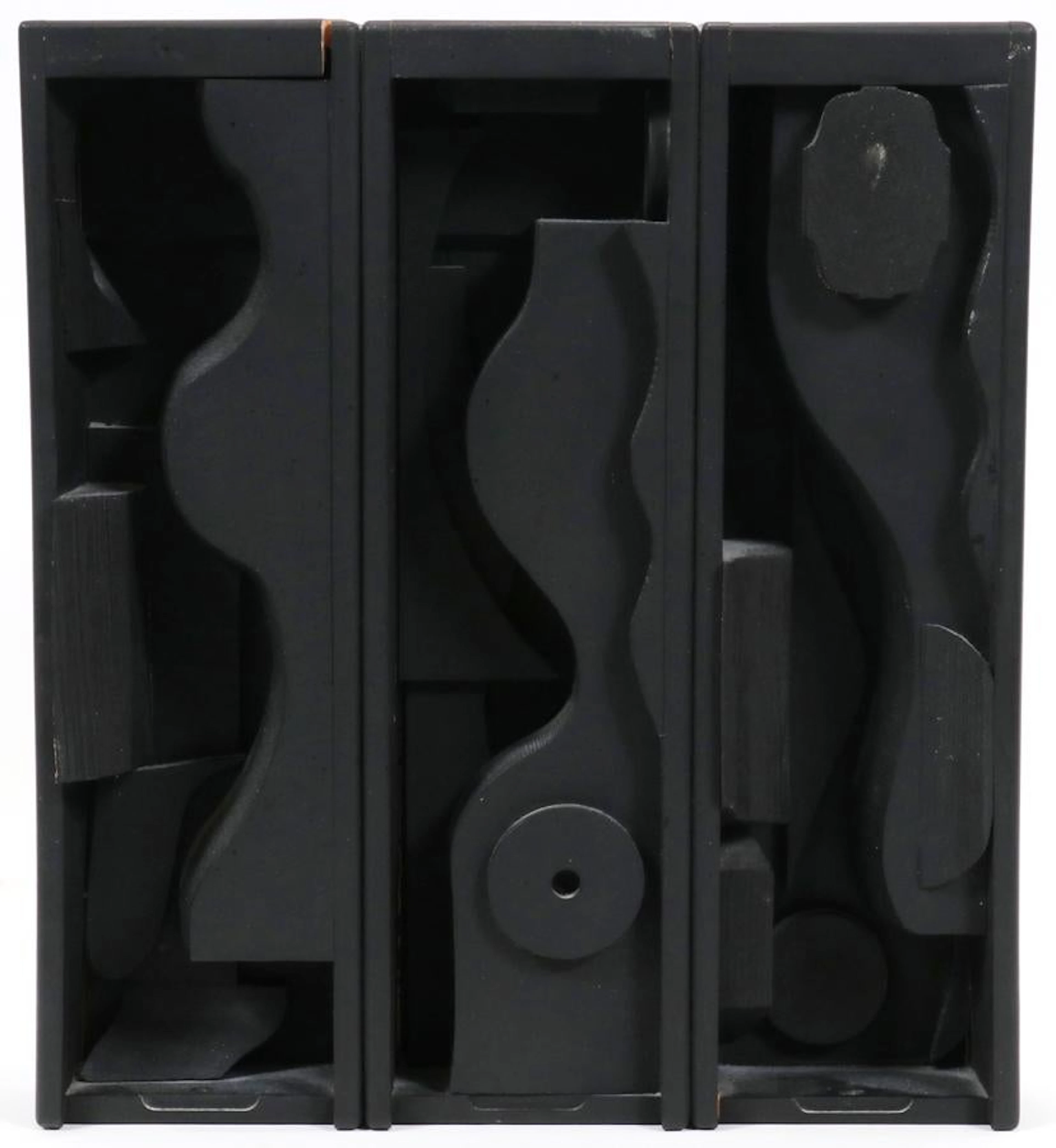 Louise nevelson wood construction sculpture, 1973