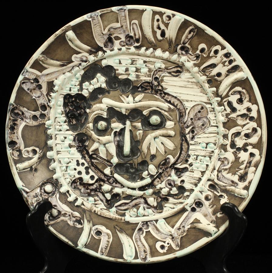 Pablo picasso eramic charger, 1957, 45/200