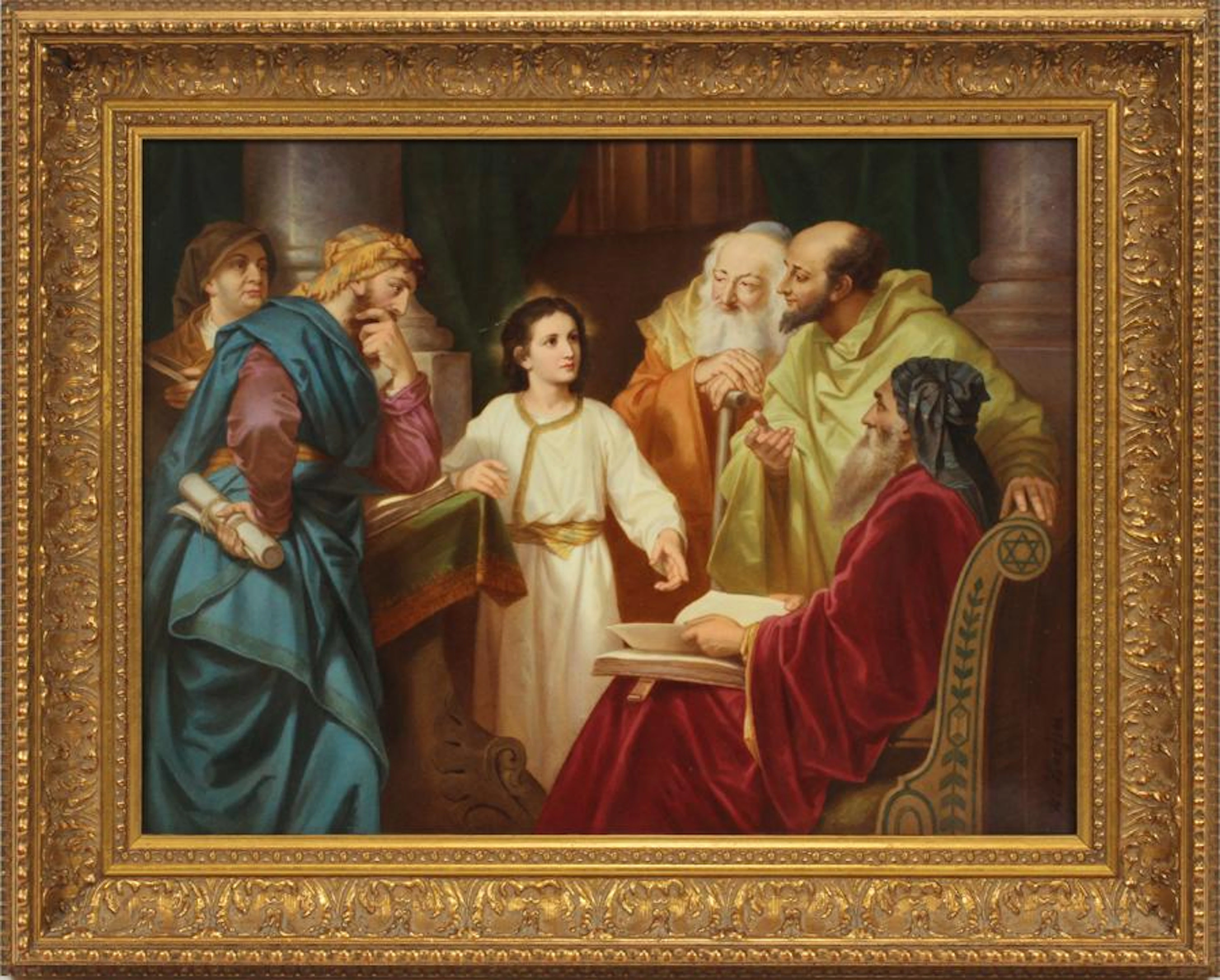 Kpm berlin porcelain plaque