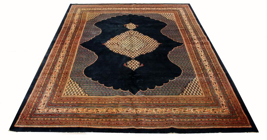 Persian sarouk fine wool carpet, 1980/90