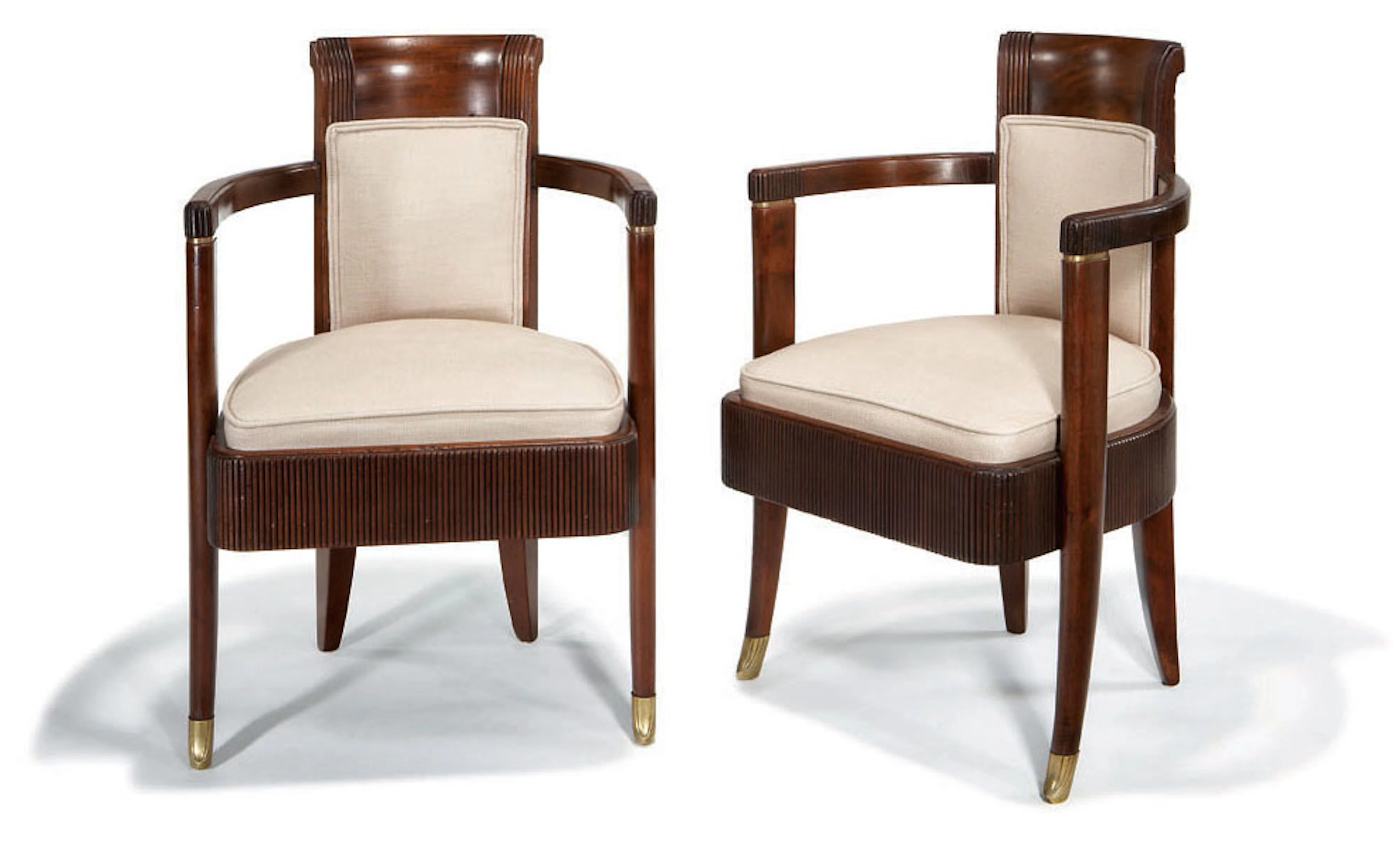 Armchairs from the First-Class dining room of the S.S, Normandie (2)