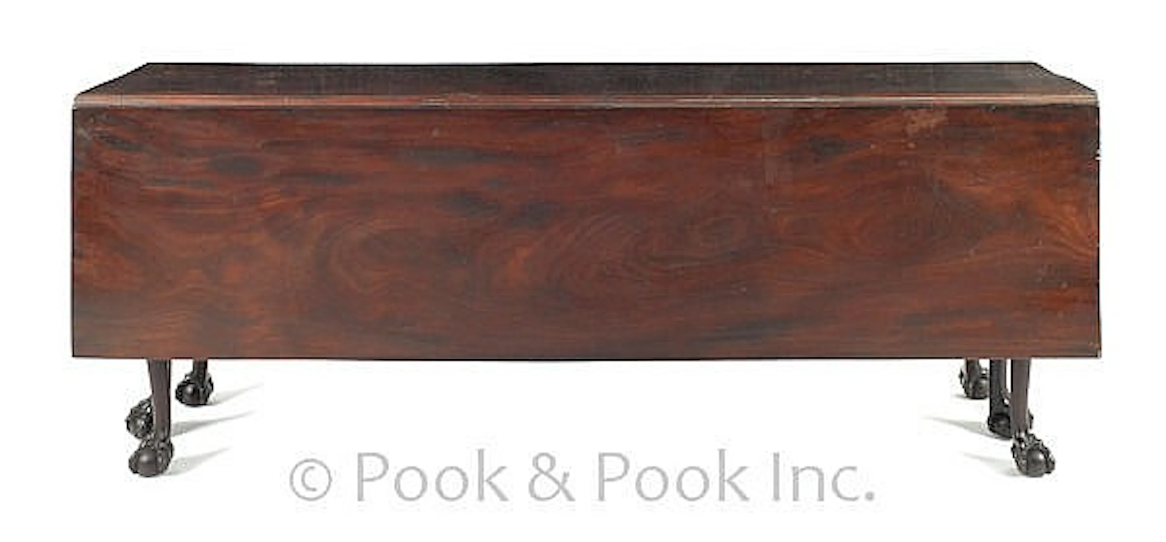 Massive Irish Chippendale George III mahogany