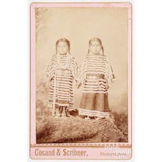 Carte-de-viste Cheyenne Indian photograph
