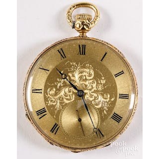 Vacheron & Constantin 18K gold pocket watch
