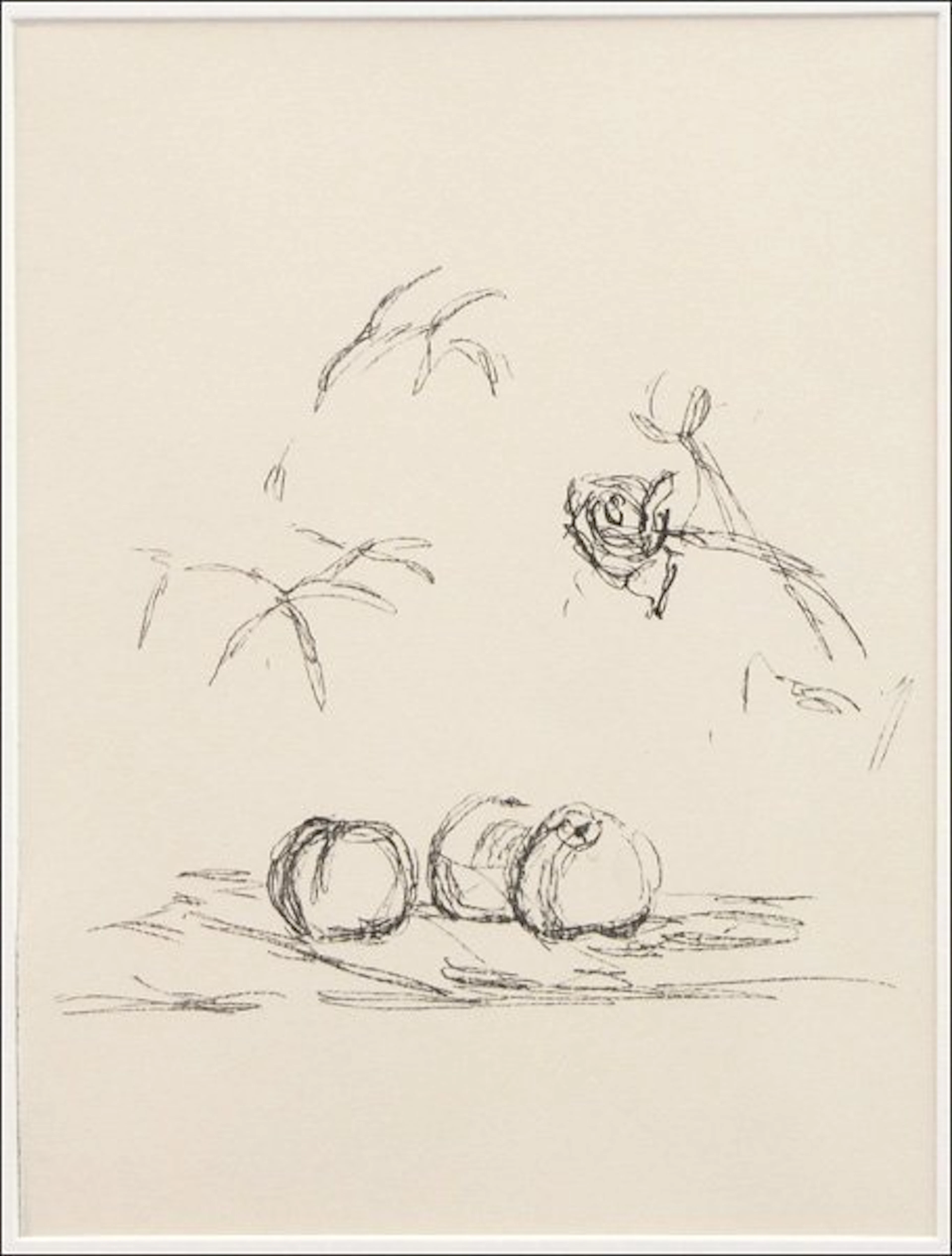 Alberto giacometti (swiss 1901-1966) untitled.