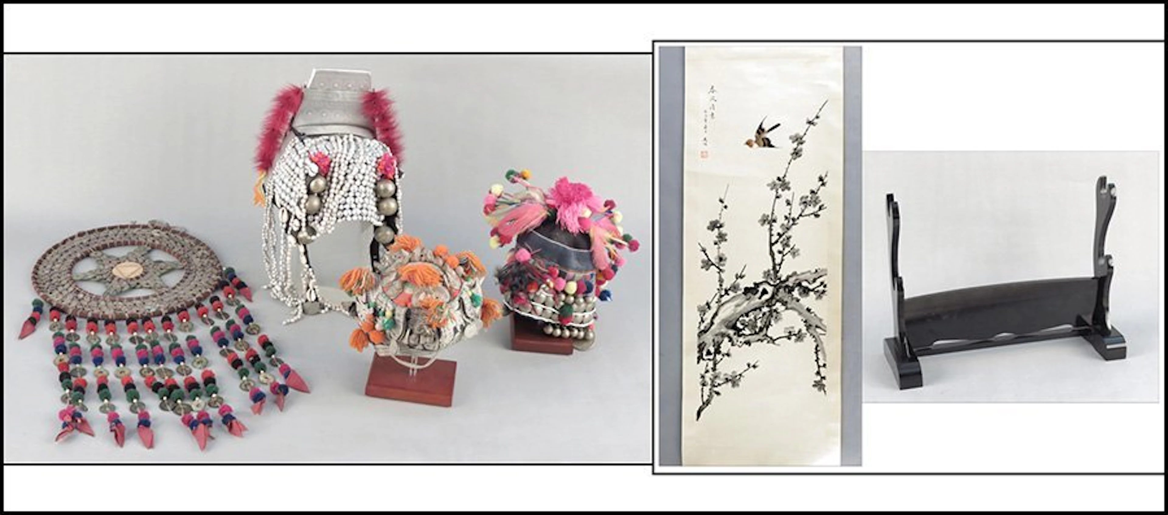Japanese painted scroll.