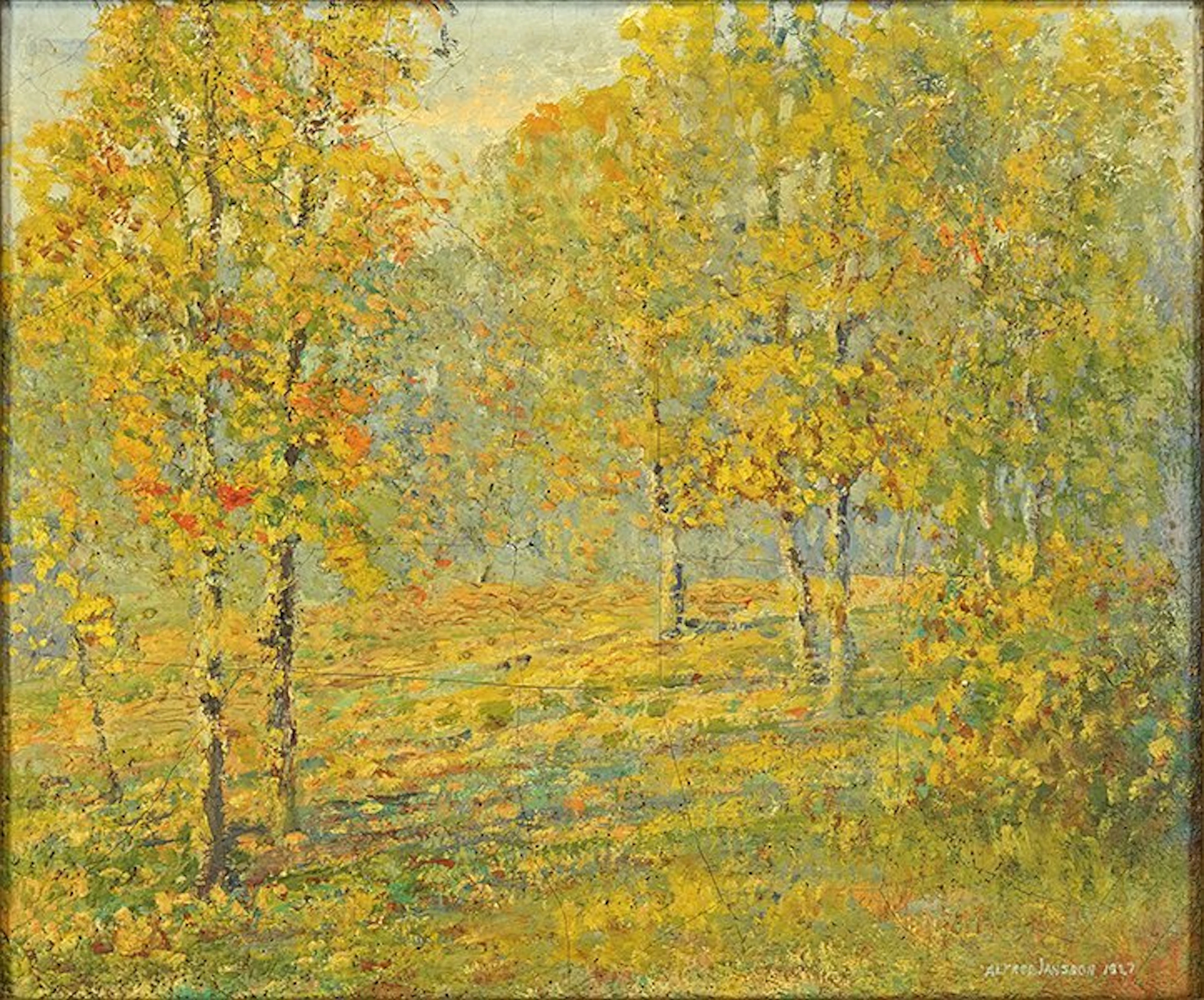 Alfred Jansson (Swedish/American, 1863-1931) Autumn
