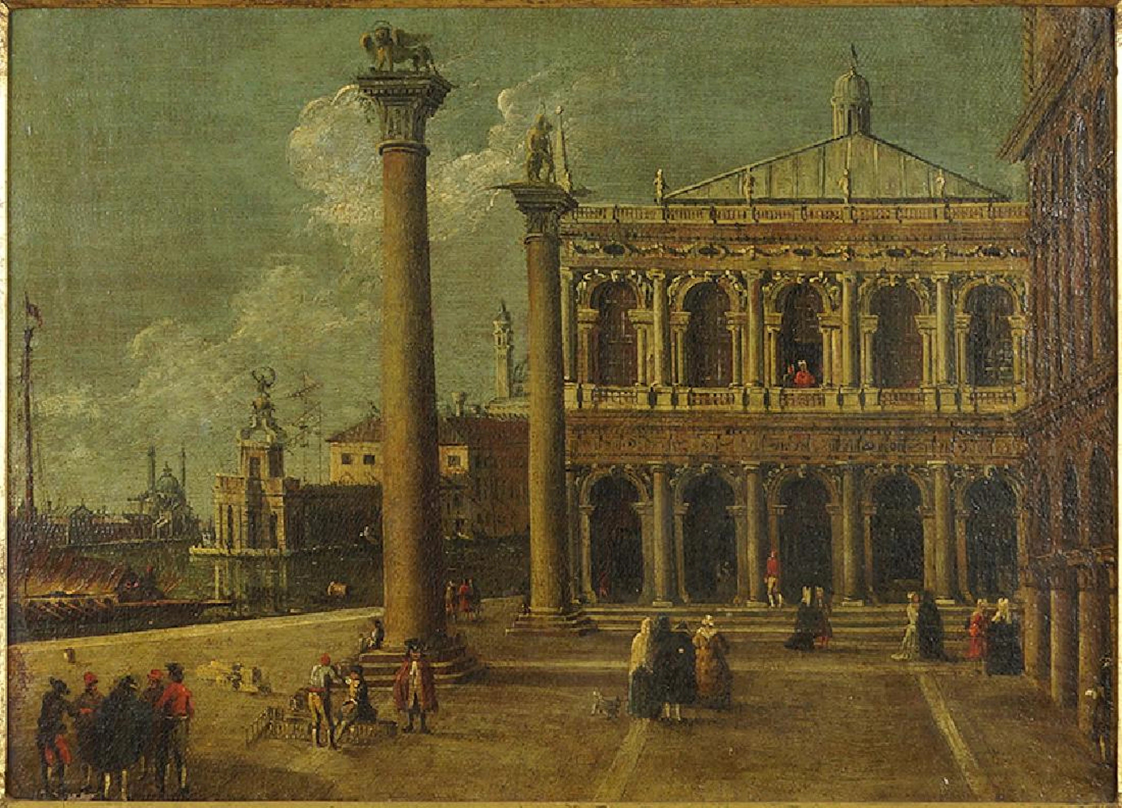 Circle of Luca Carlevaris (Italian, 1663-1729)