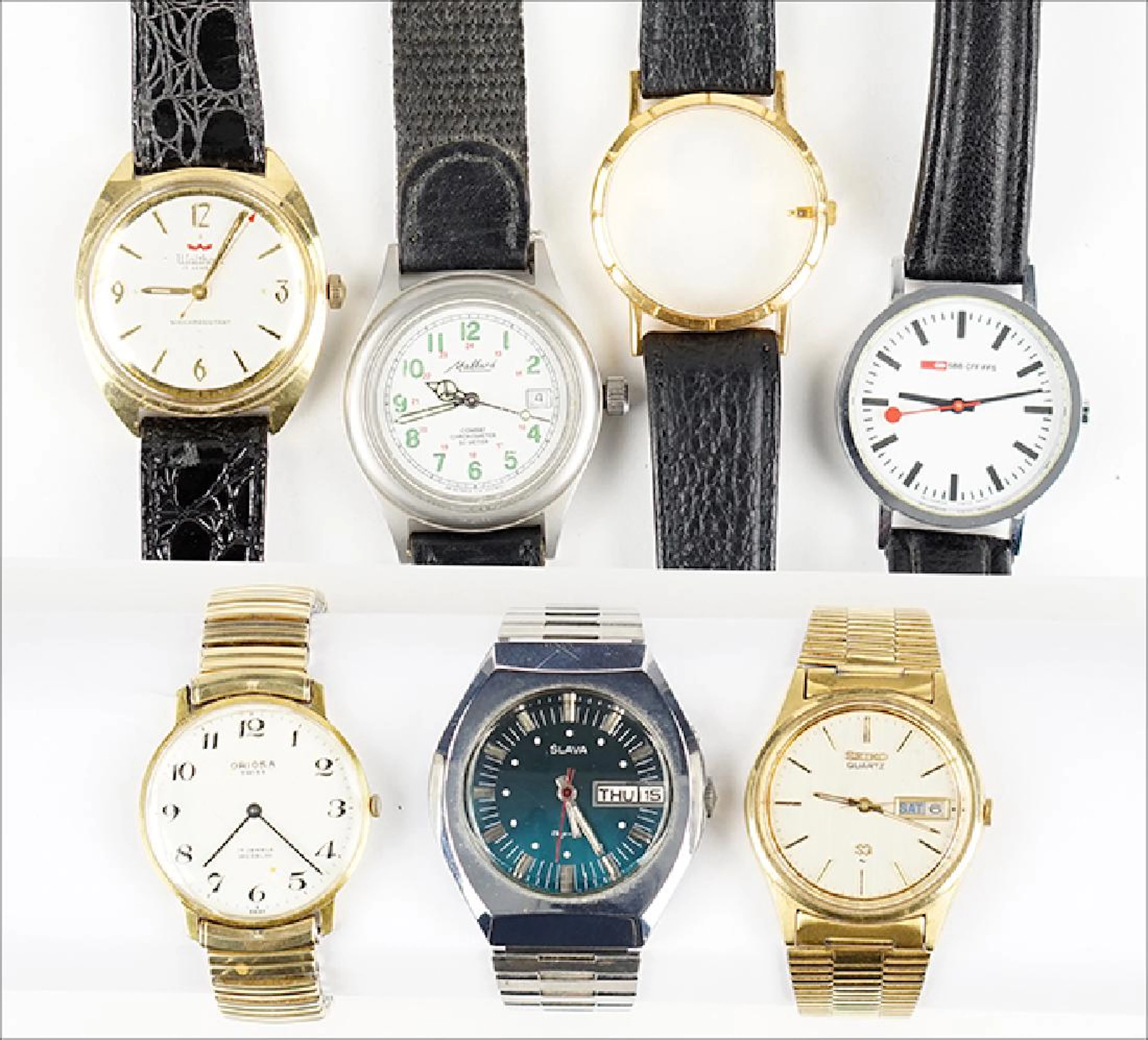 A Collection of Men's Watches.