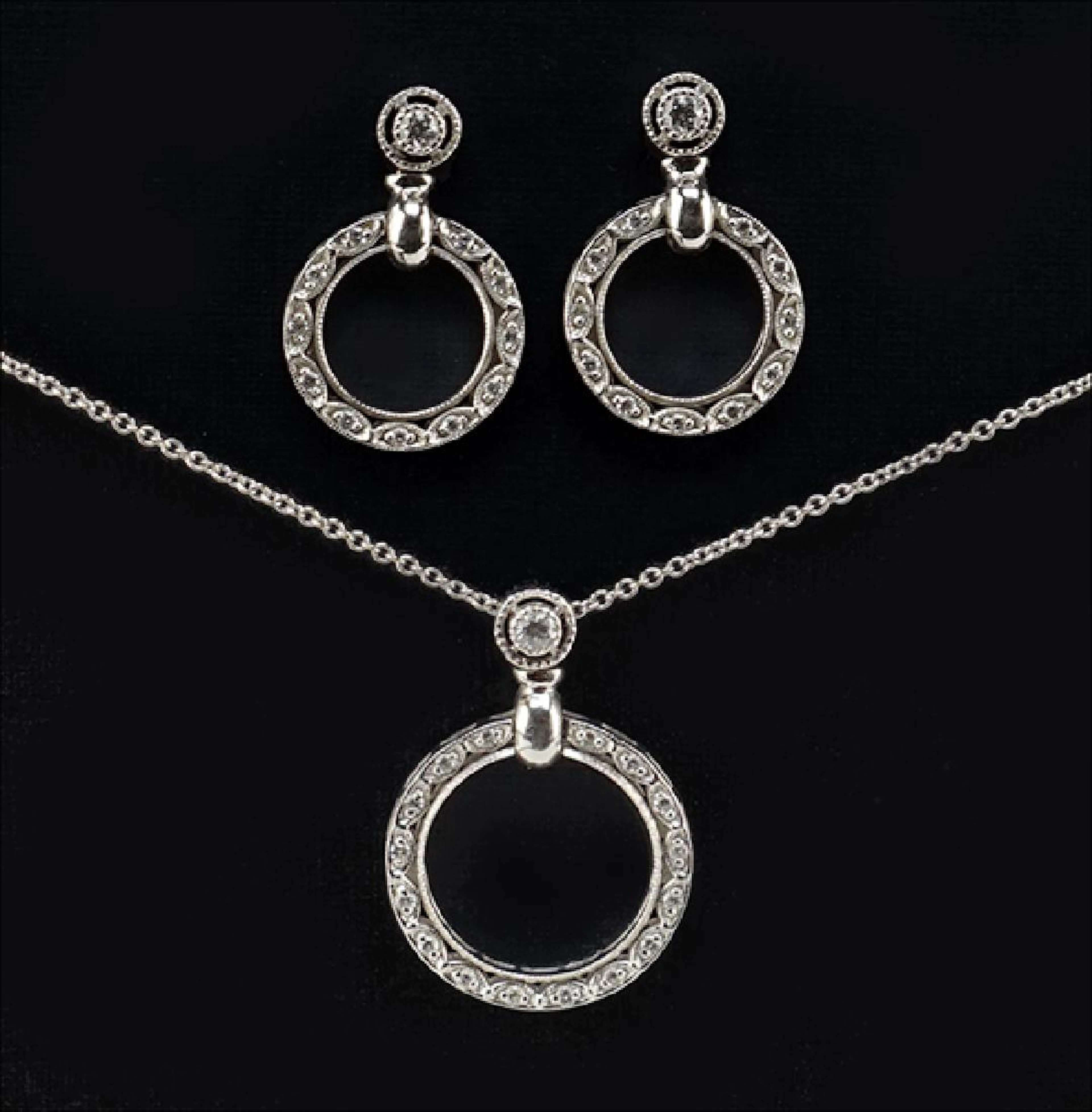 A Tacori Demi-Parure.