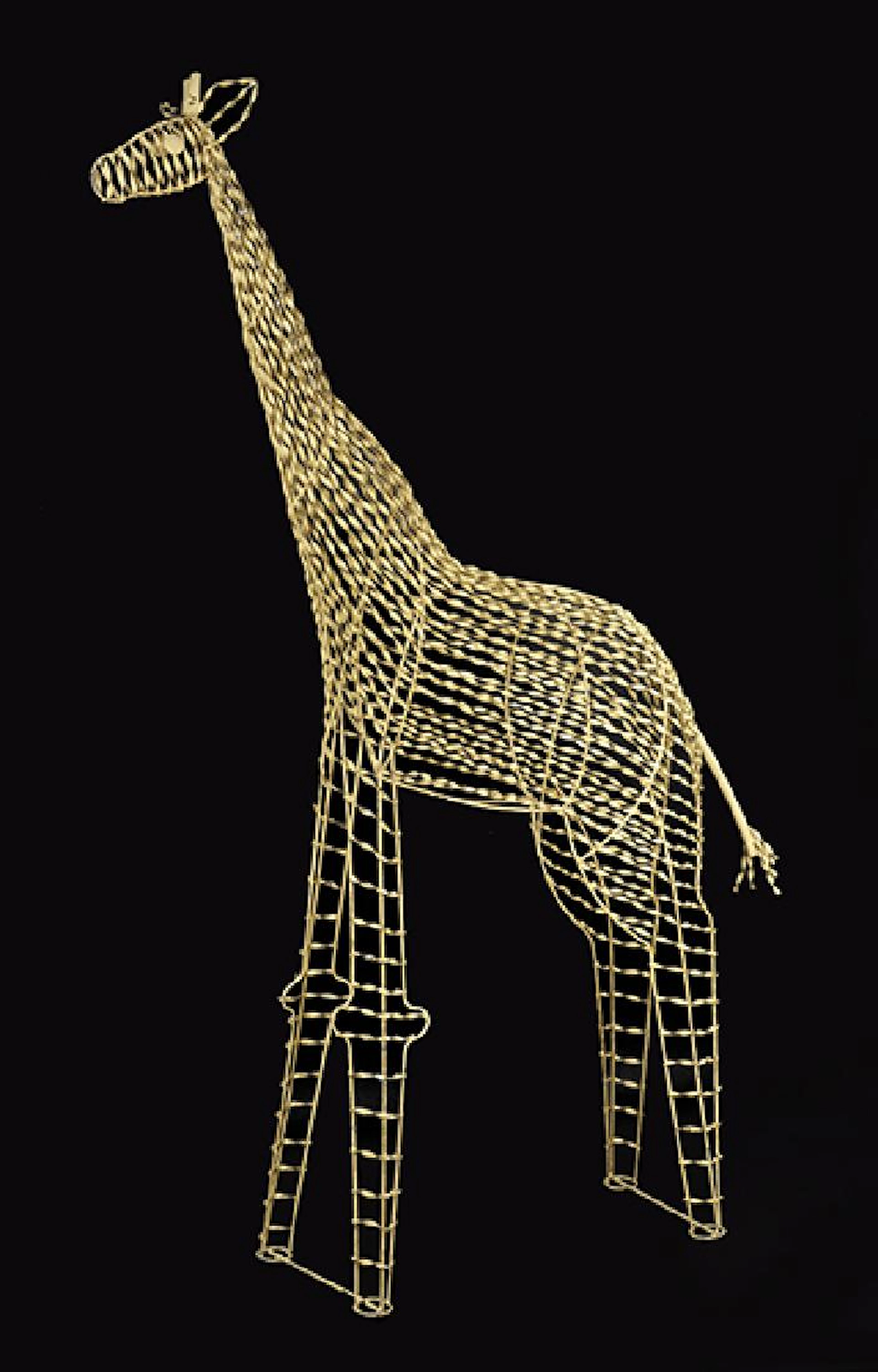 Artist Unknown (Contemporary) A Giraffe.