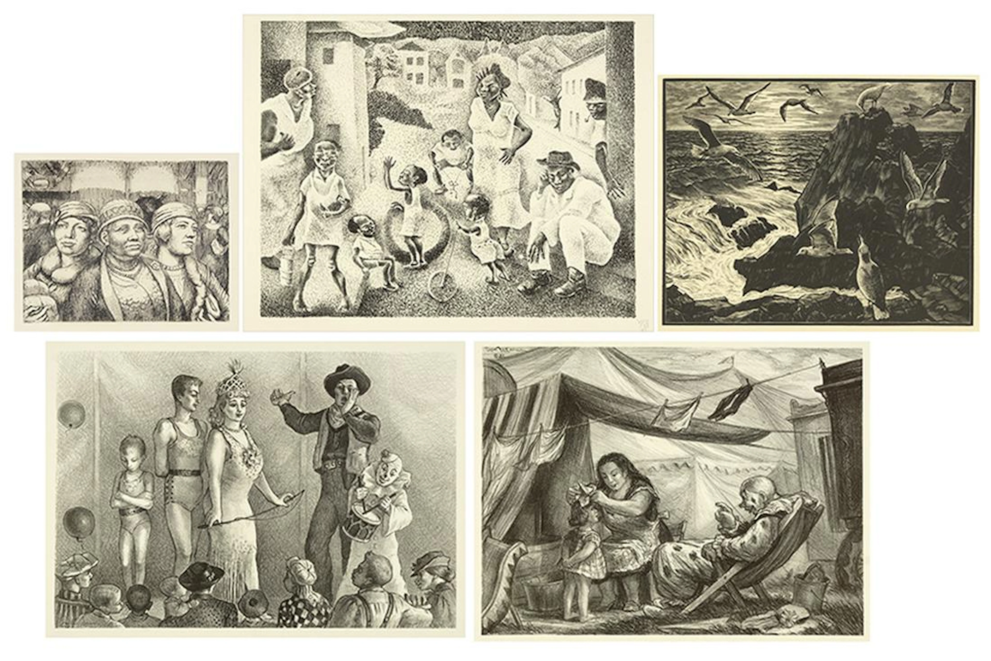 A Collection of Five Prints.