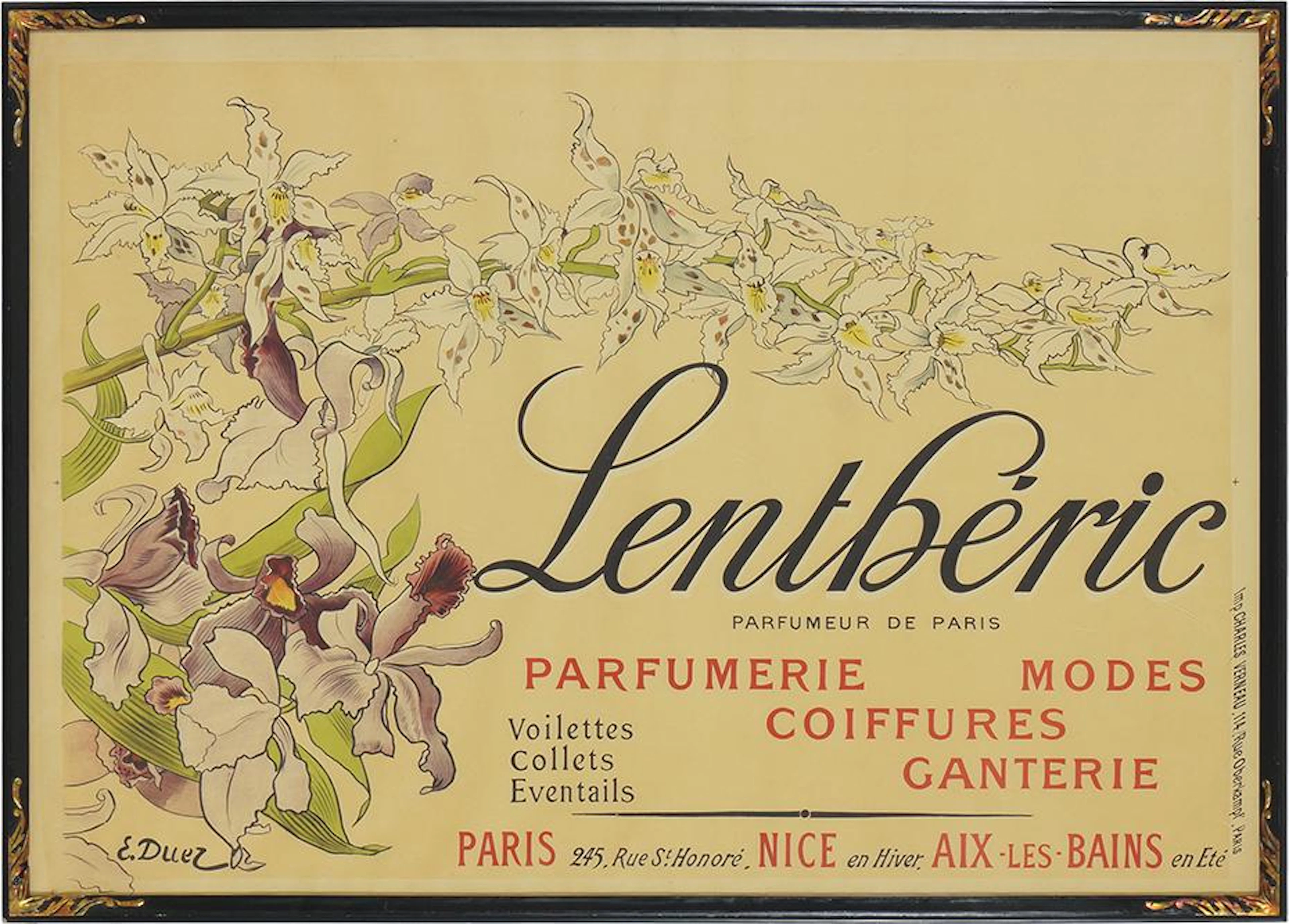 Ernest Ange Duez (French, 1843-1896) Lentheric,