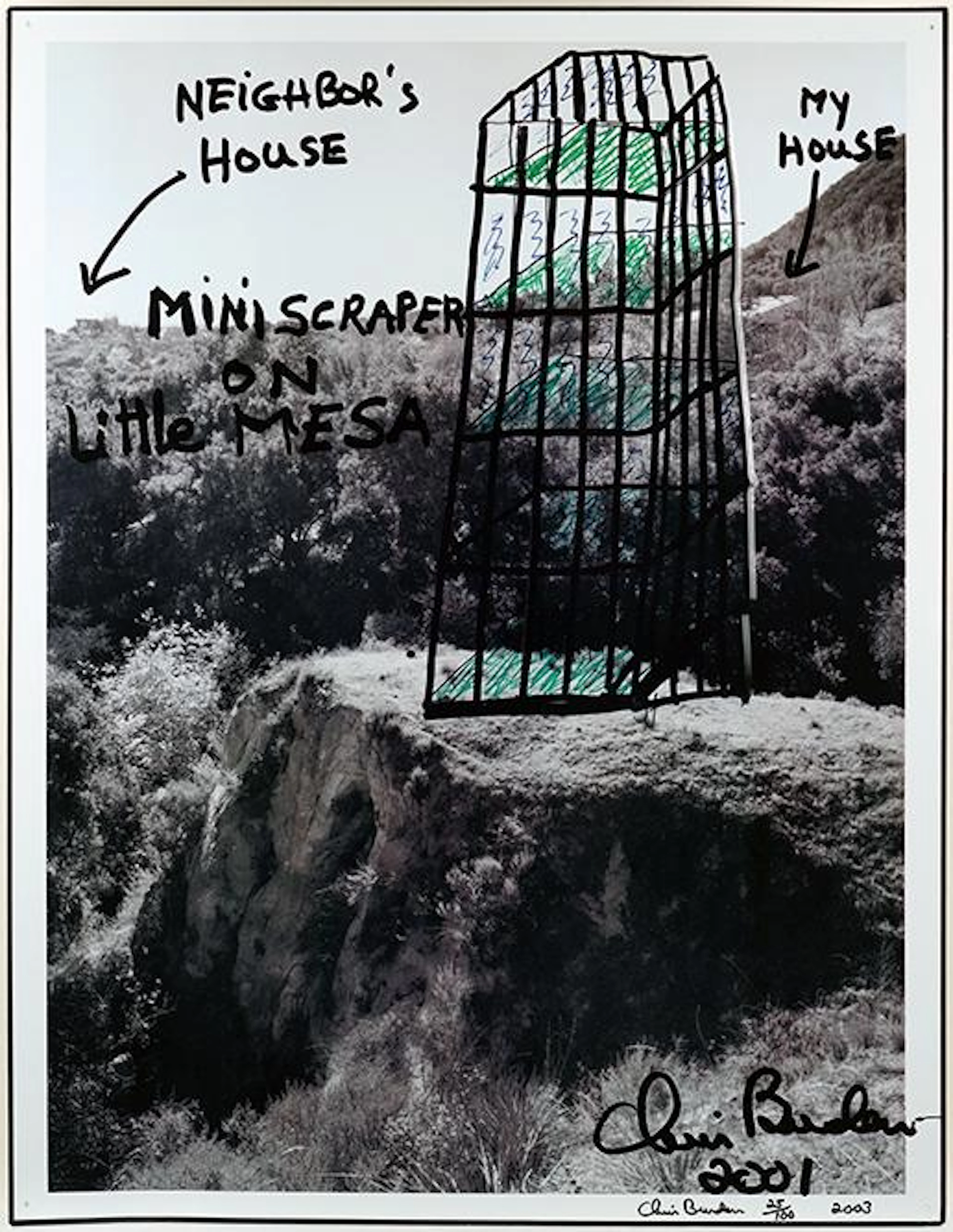 Chris Burden (American, 1946-2015) Mini Skyscraper on