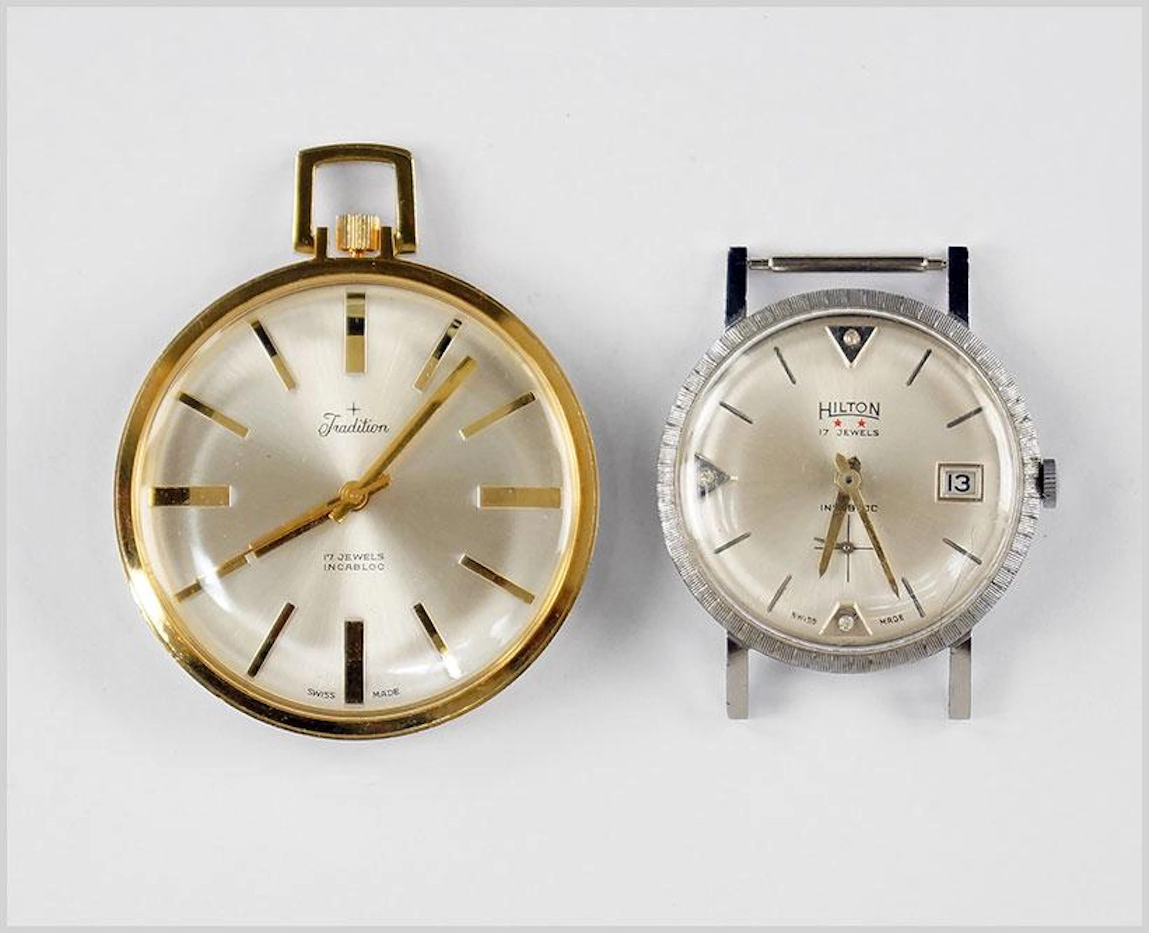 Tradition and Hilton Men's Watches.