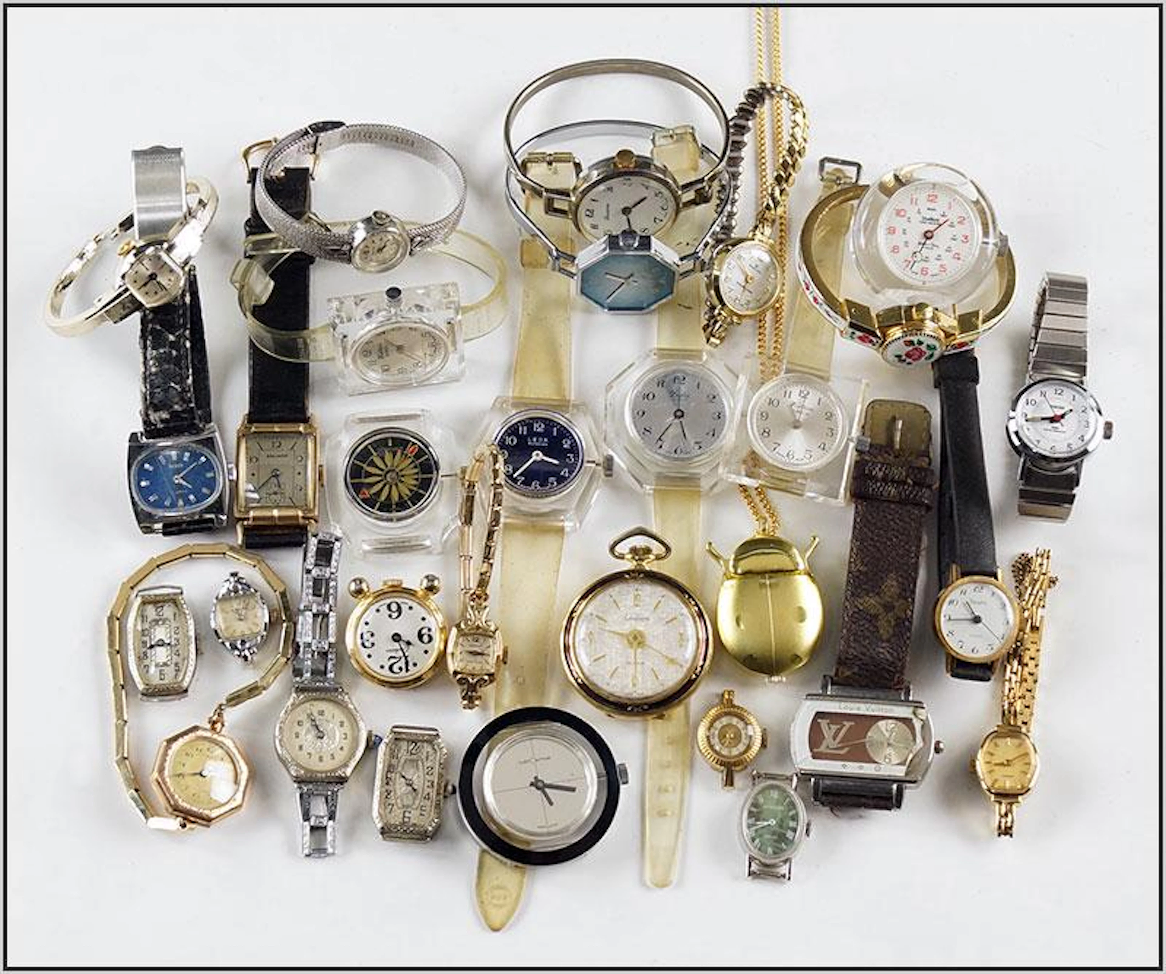 Group of Lady's Wrist Watches.