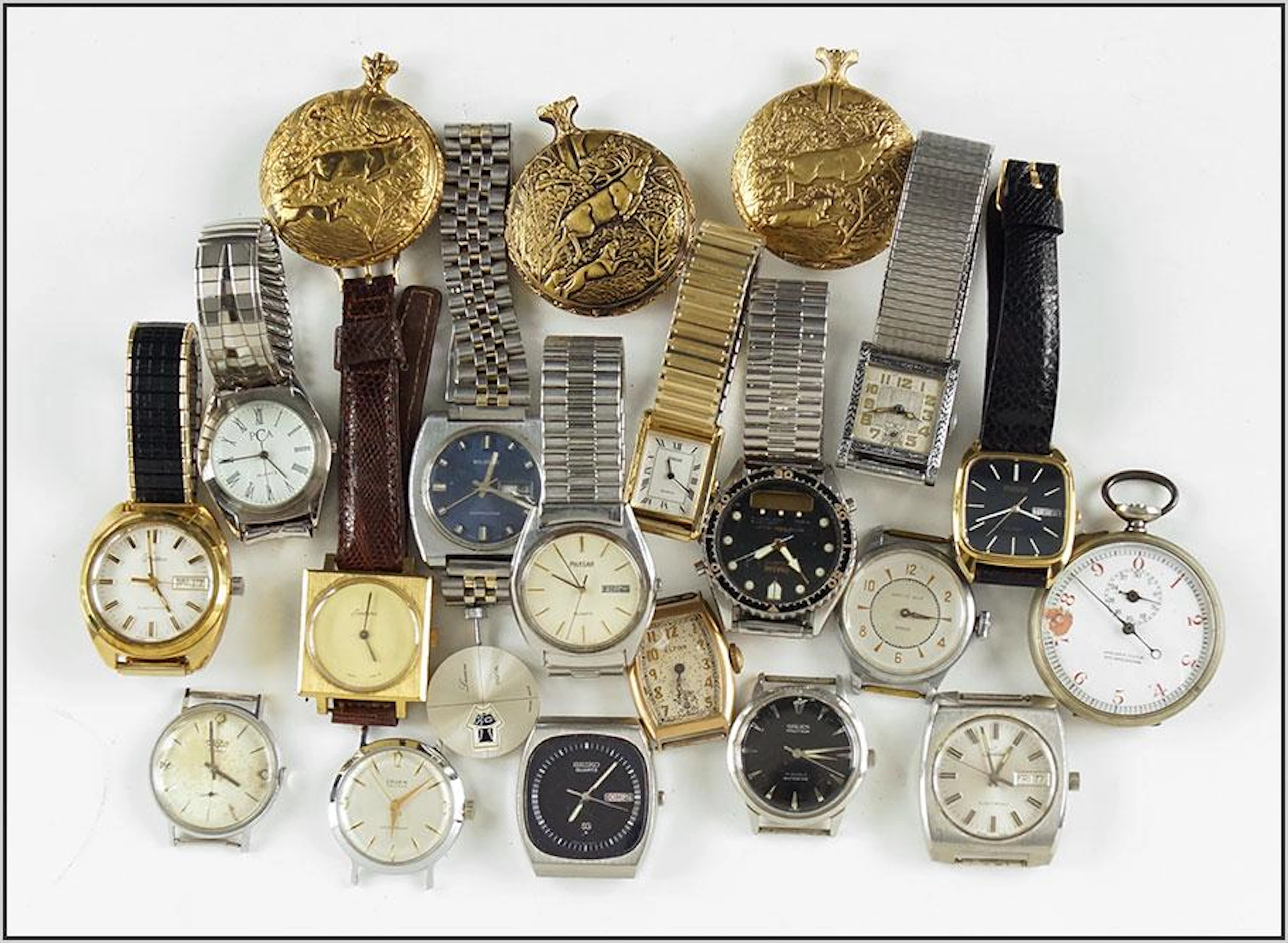 Group of Men's Watches.