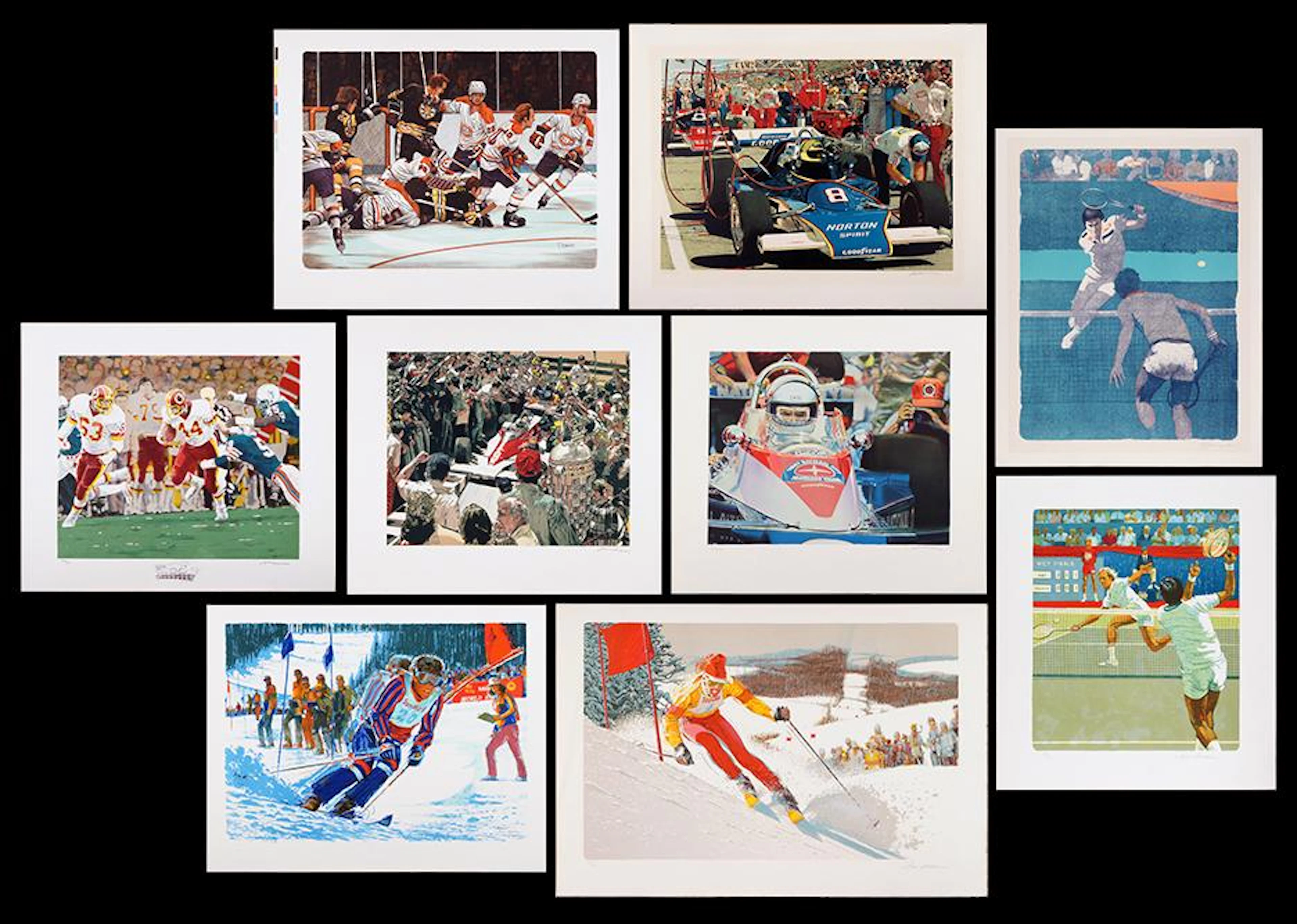 A Collection of 20th Century Sporting Prints.
