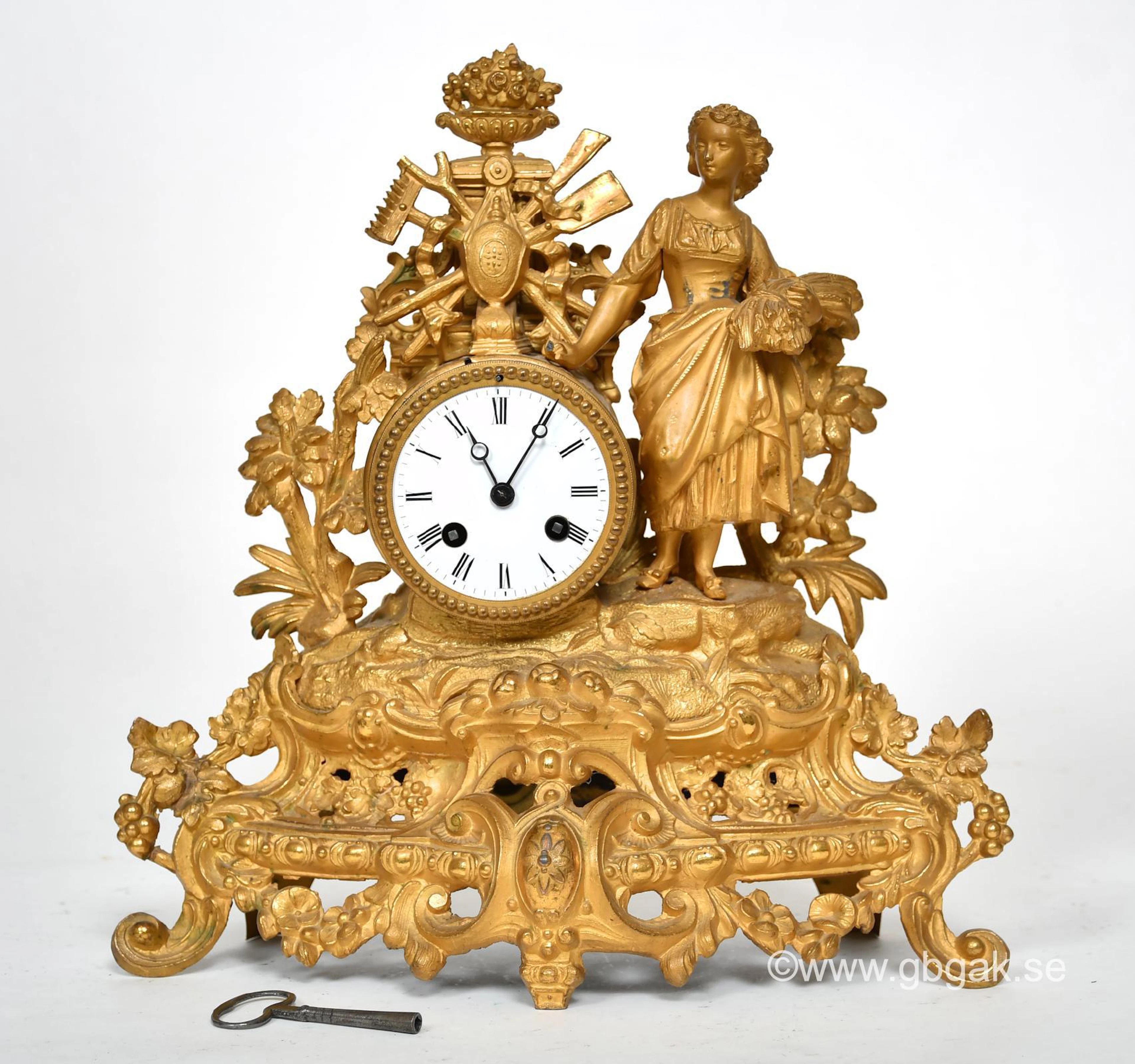 Fransk bordspendyl, Japy Freres 1800-tal