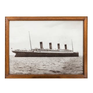 An original photograph of R.M.S. Titanic by Beken of Cowes