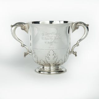 The ‘Entente Cordial’ silver champagne cooler for the British Motor