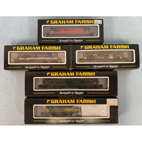 Five Graham Farish By Bachmann Locomotives Including 371-125... | Barnebys