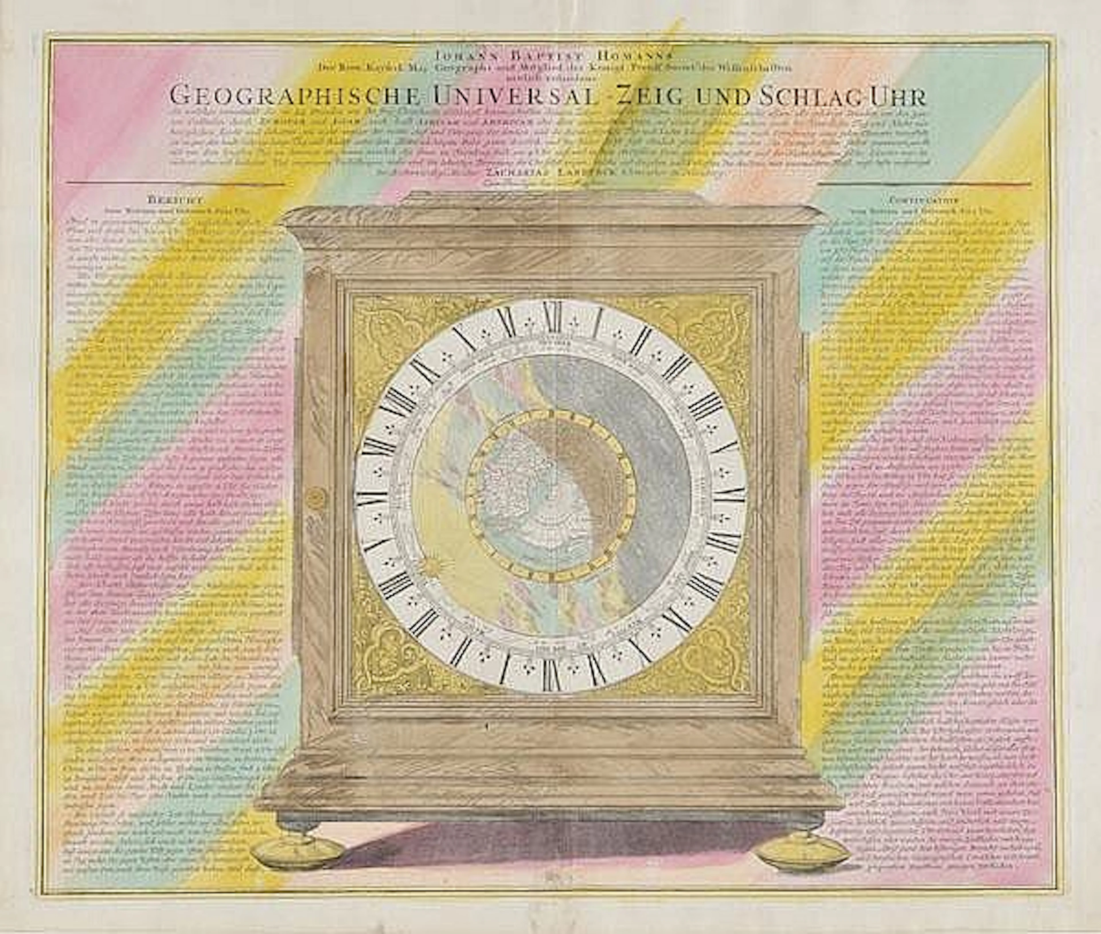 North Pole. Homann (Johann Baptist), Geographische