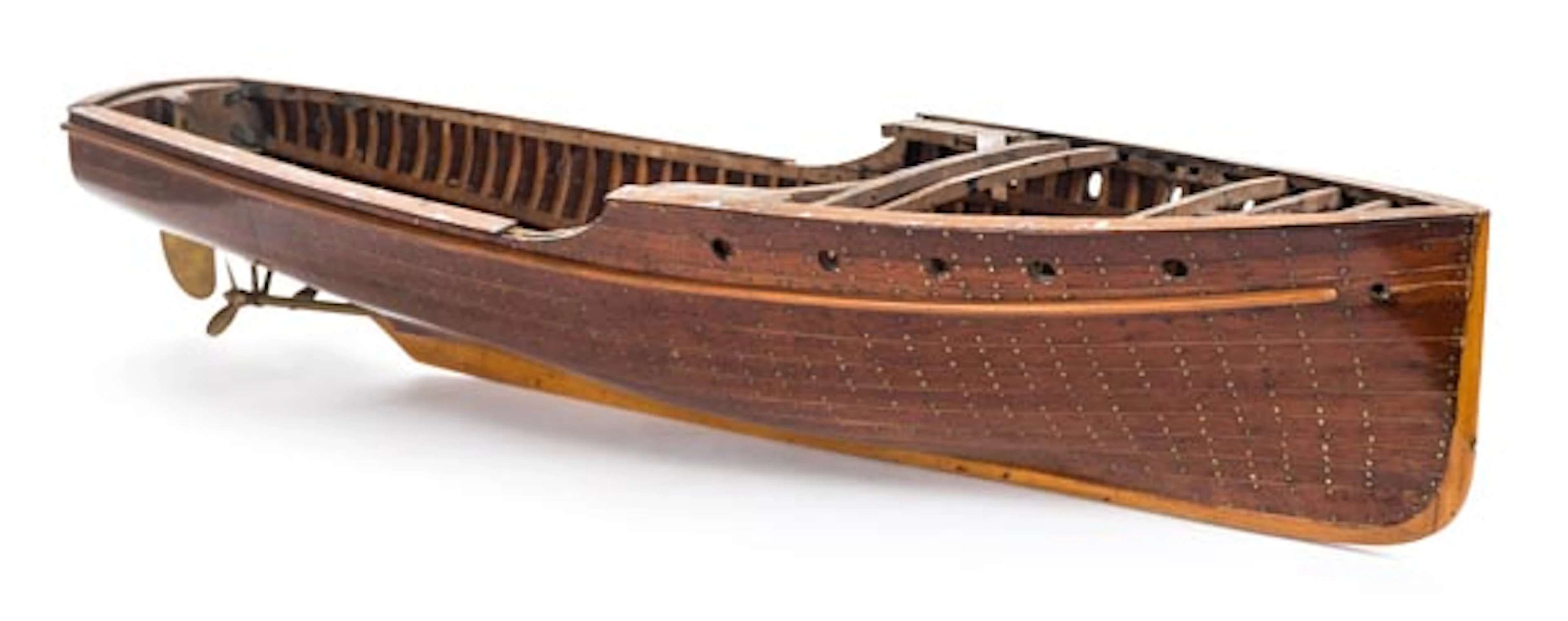 * Model Boat. A fine model boat, circa 1920s,