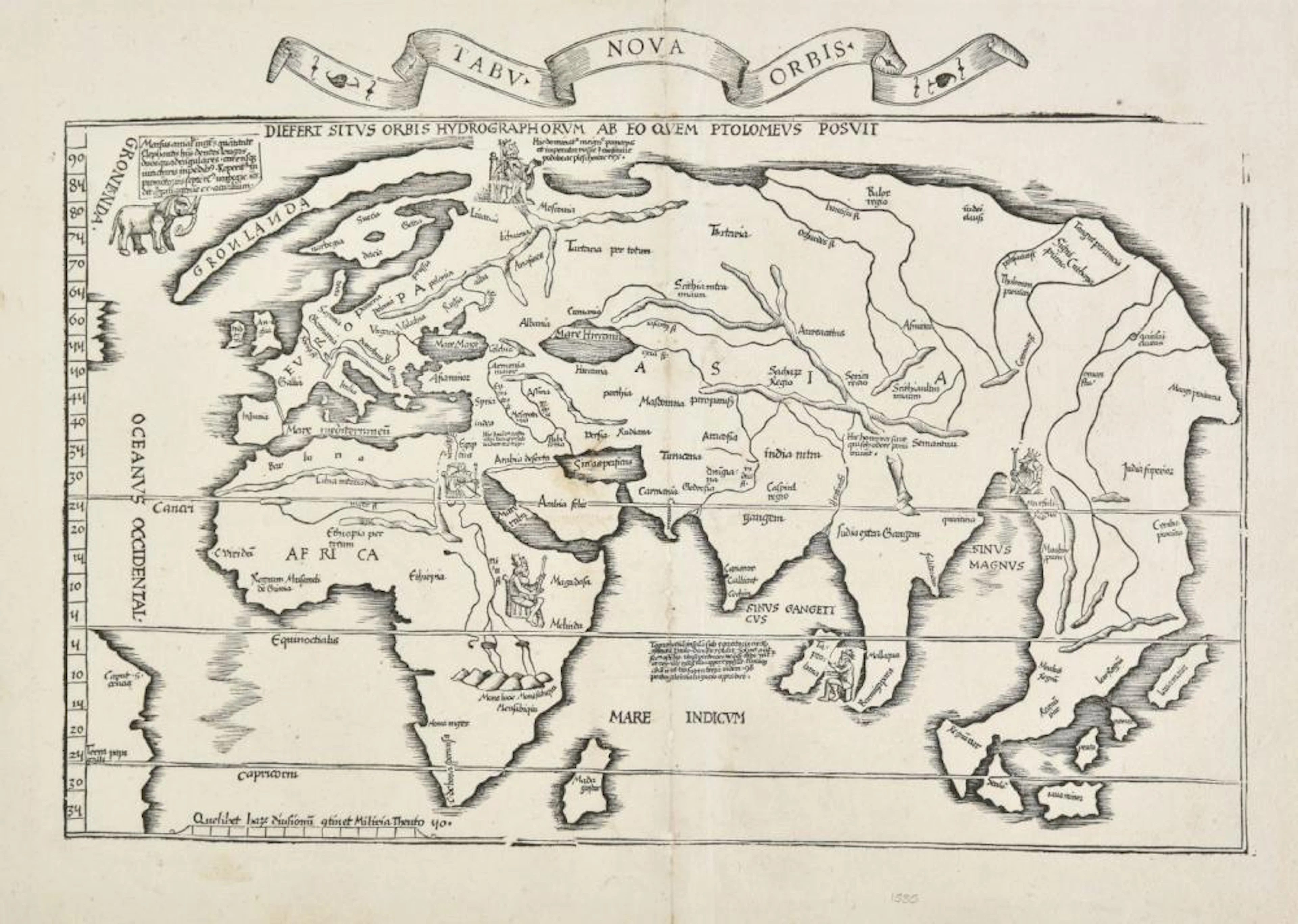 World. Waldseemuller (Martin, & Laurent Fries), [1535]