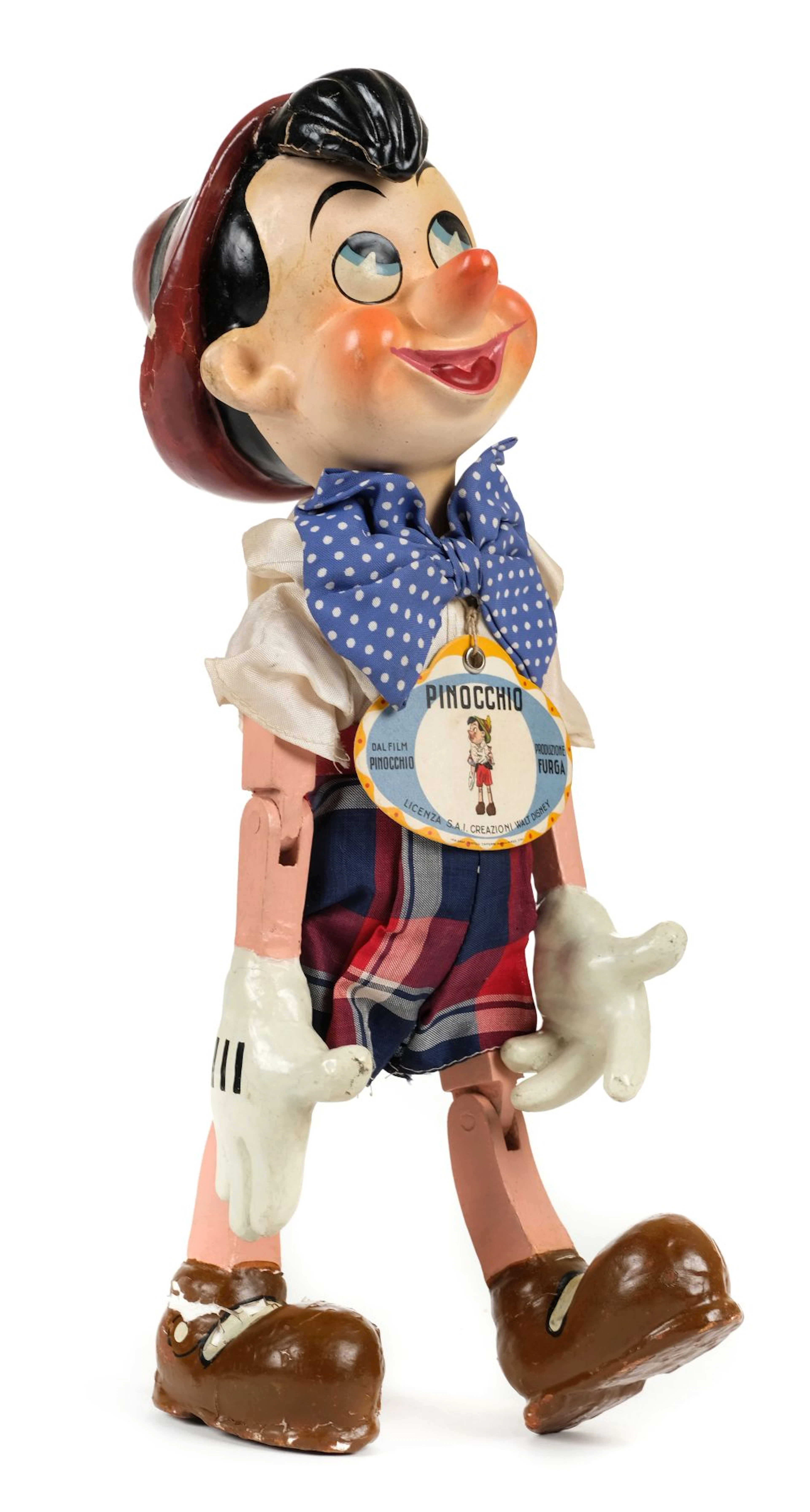 * Furga. Pinocchio puppet, circa 1945