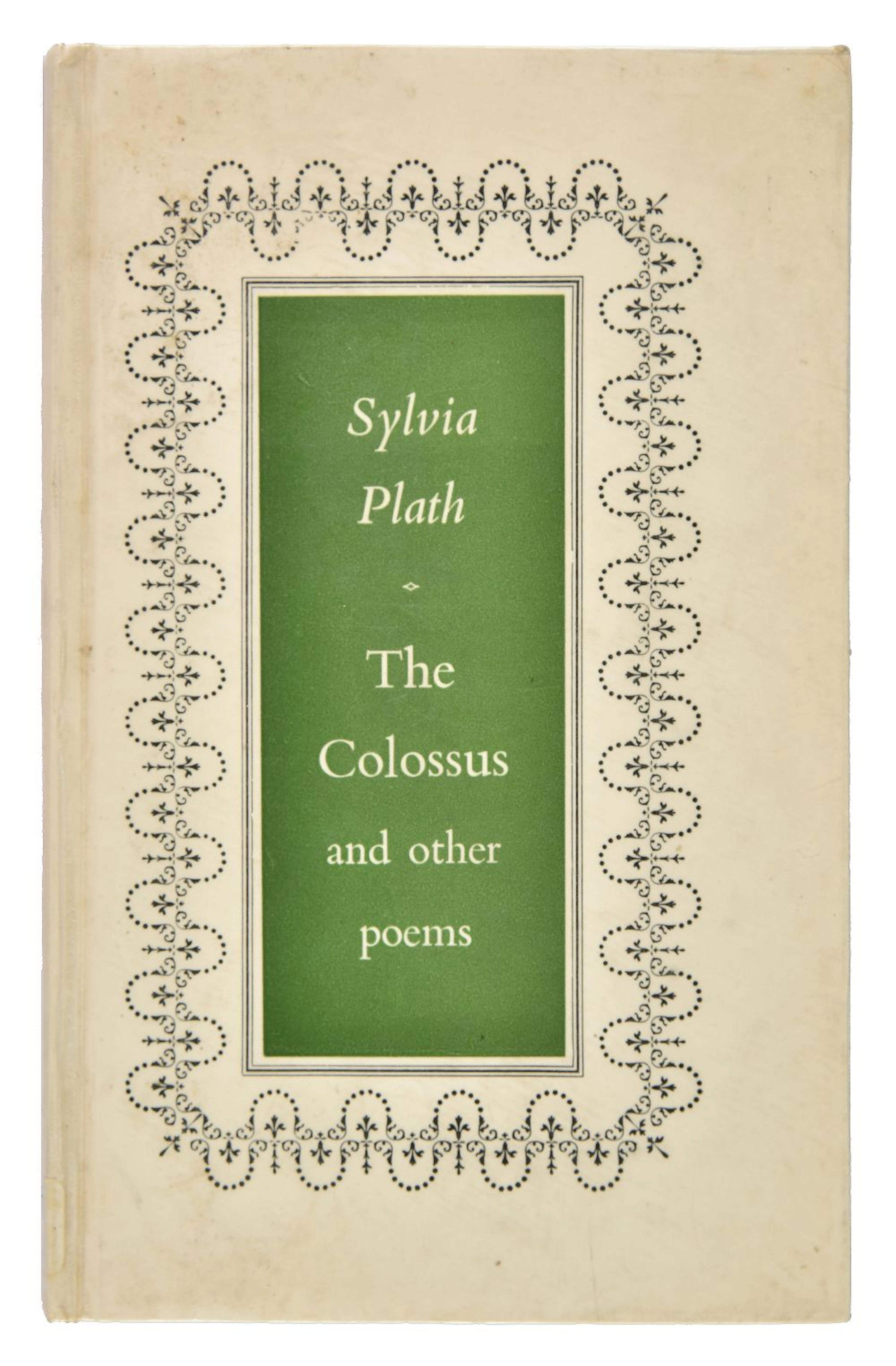 Plath (Sylvia). The Colossus, 1st edition, 1960