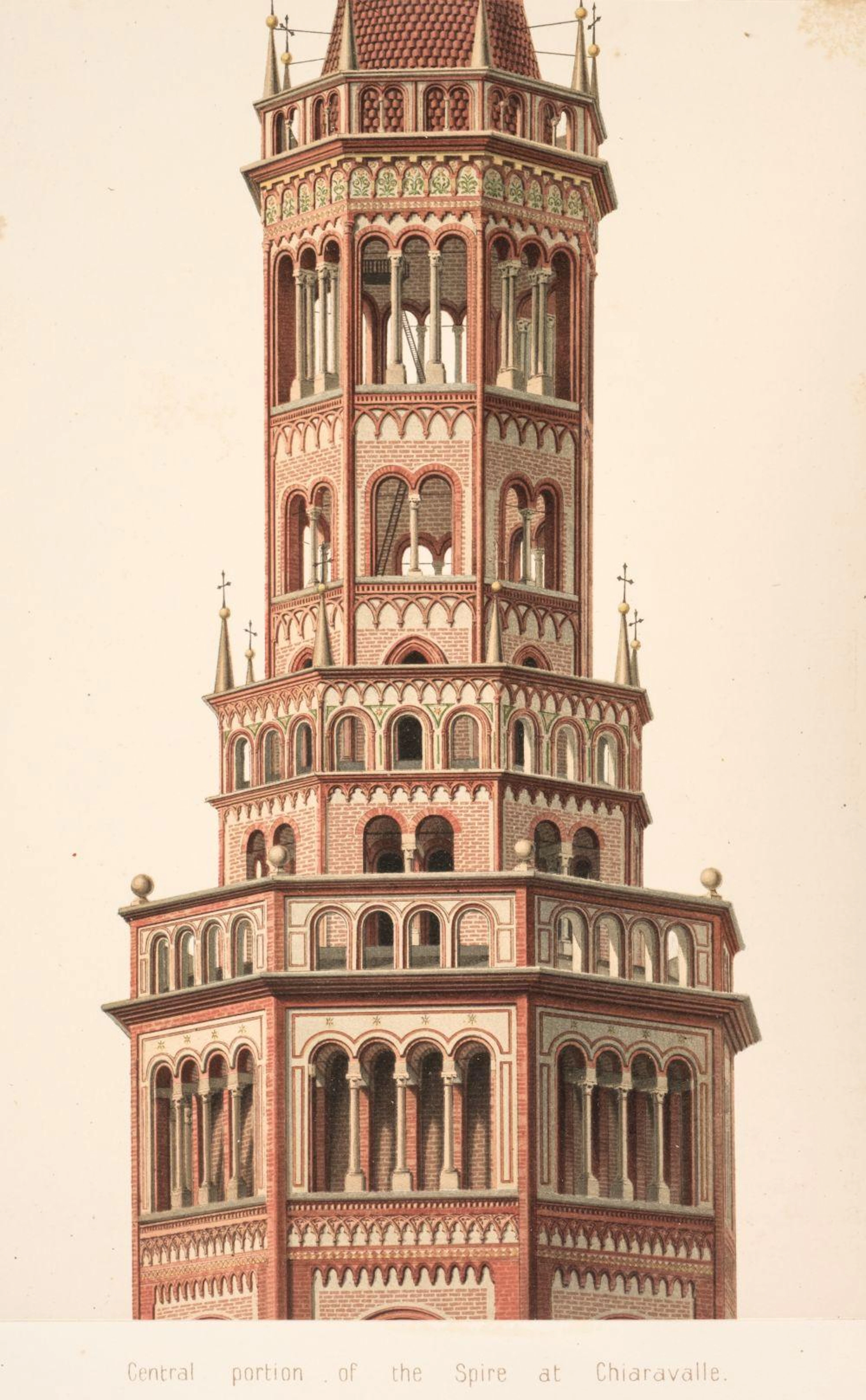 Grüner (Ludwig). The Terra-Cotta Architecture of North Italy, 1st edition, 1867