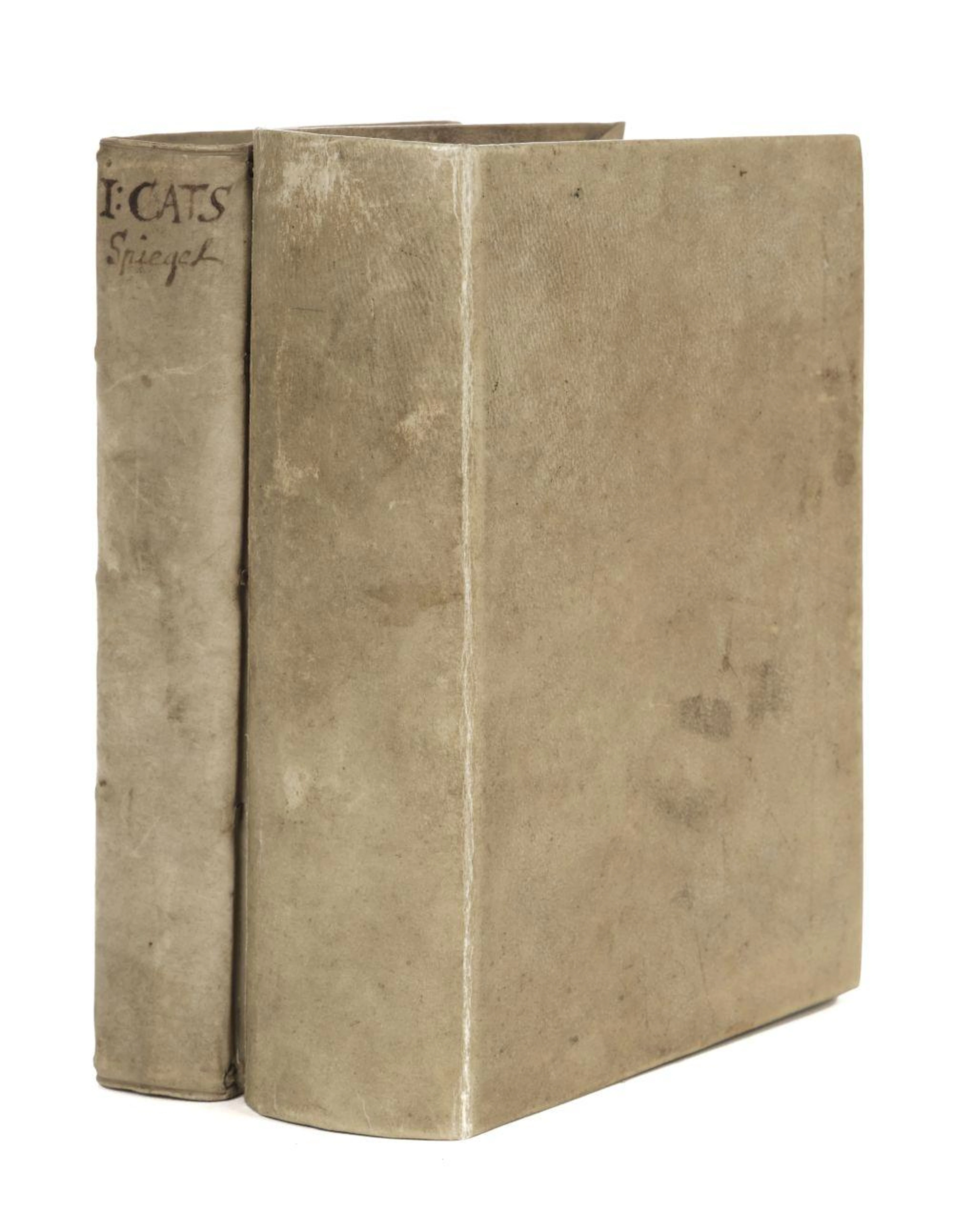 Cats (Jacob). Spiegel van den ouden en nieuwen tydt, Amsterdam, circa 1715