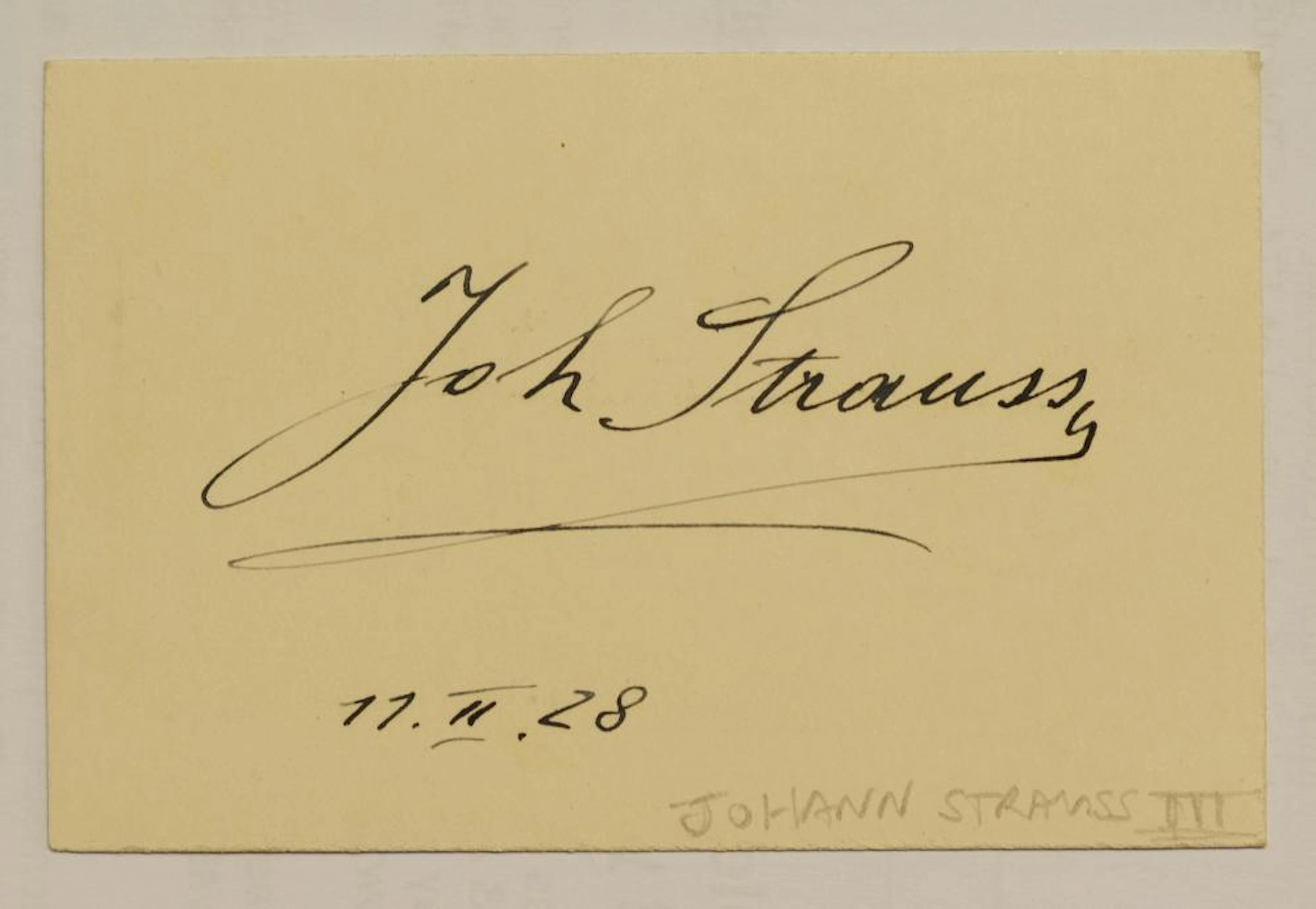 * Twentieth-Century Autographs