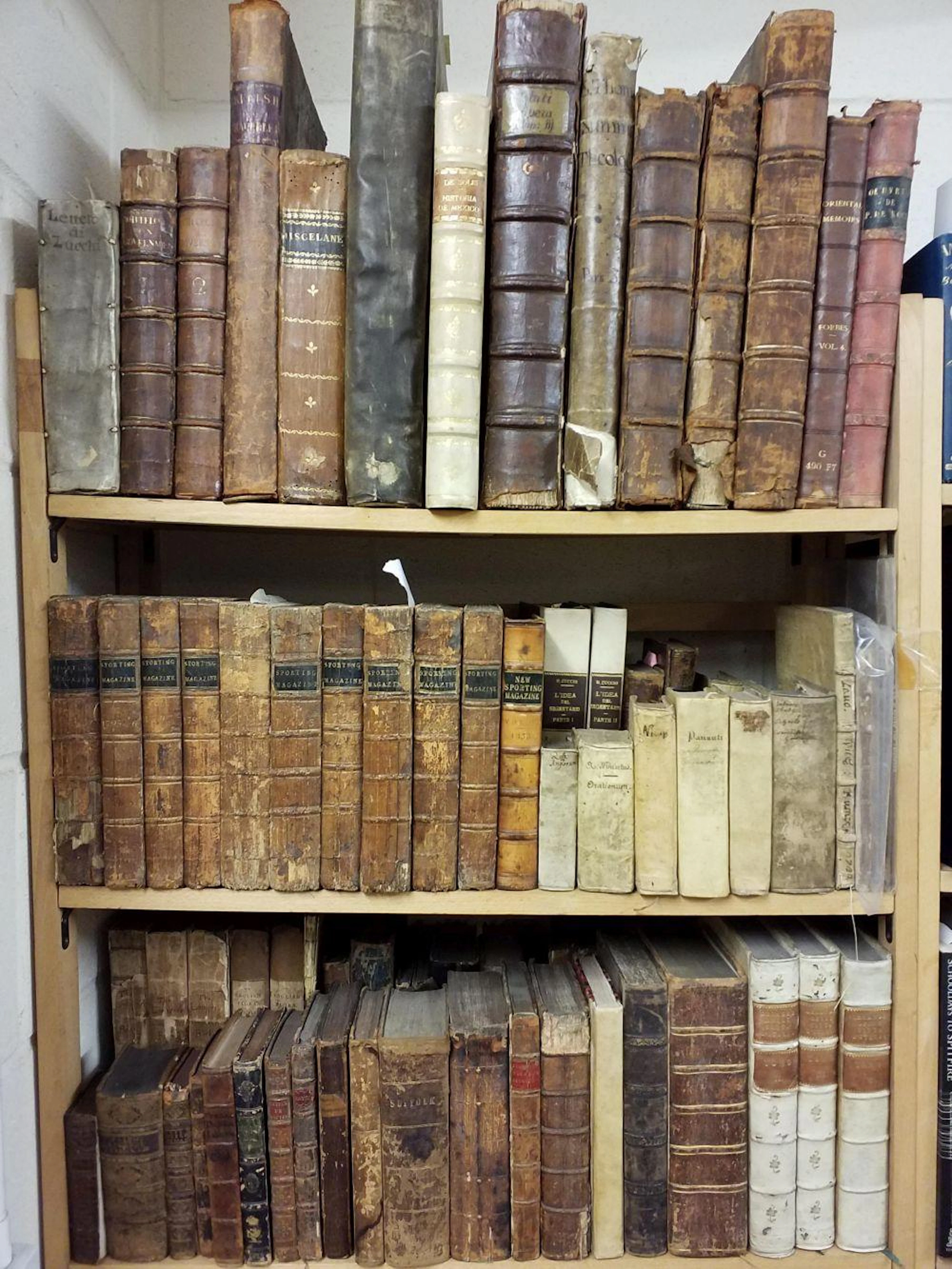 Antiquarian. A large collection of 17th -19th century literature & reference