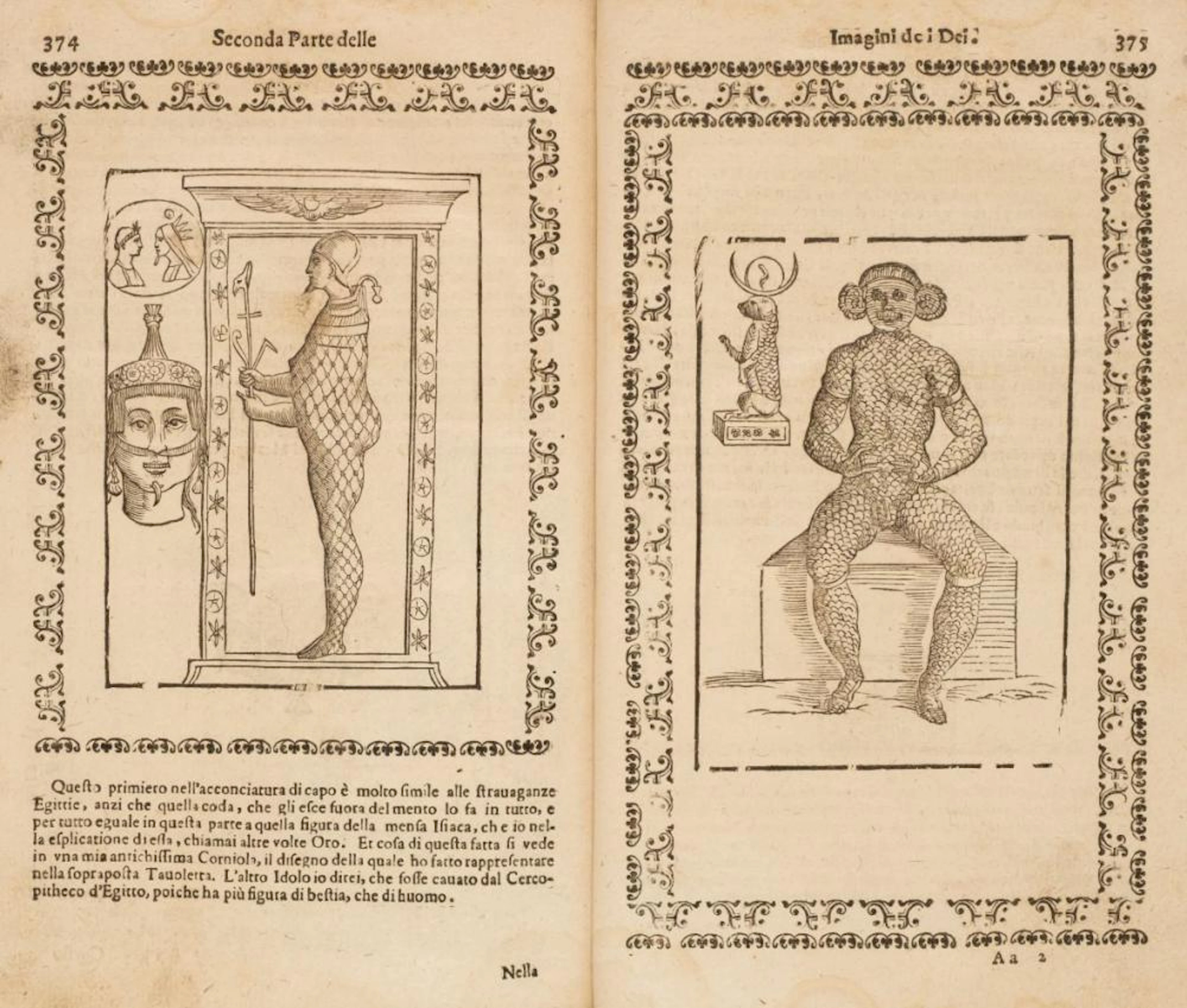 Cartari (Vincenzo). Imagini delli dei de gl'antichi..., Venice, 1647