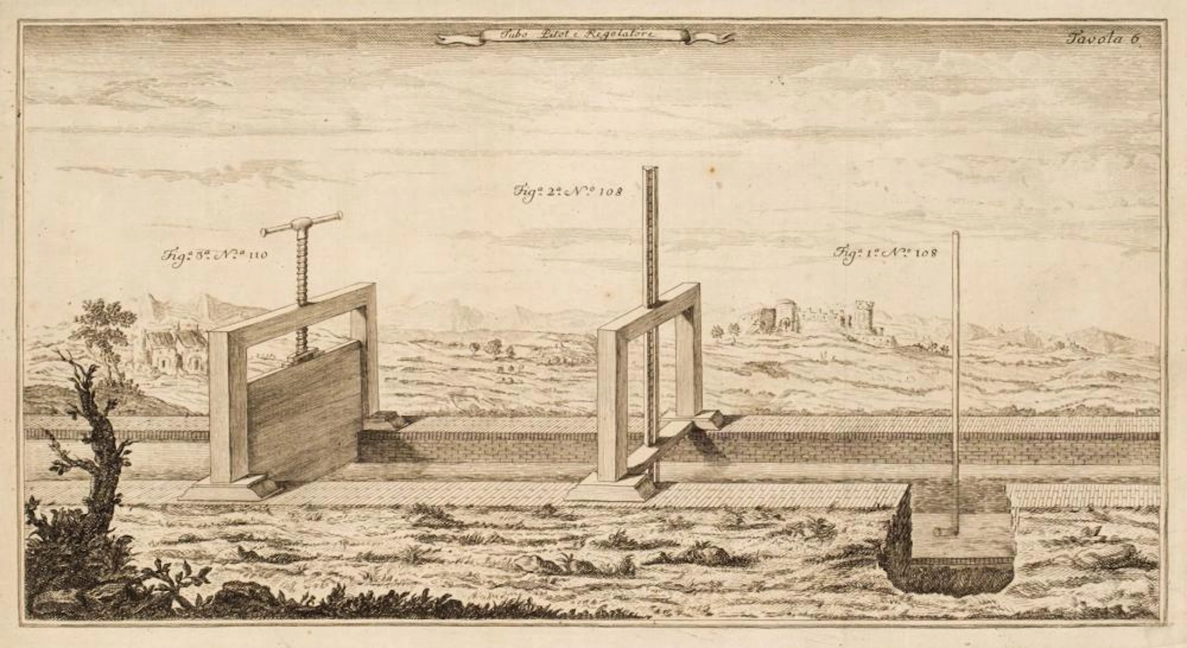 Michelotti (Francesco Domenico). Sperimenti Idraulici, 2 volumes in 1, 1767-71