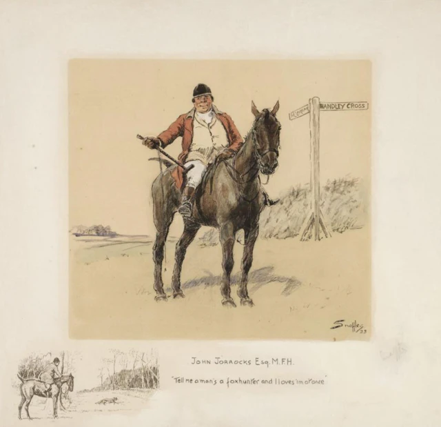 * Payne (Charlie Johnson 'Snaffles'). John Jorrocks Esq. M. F. H..., 1923
