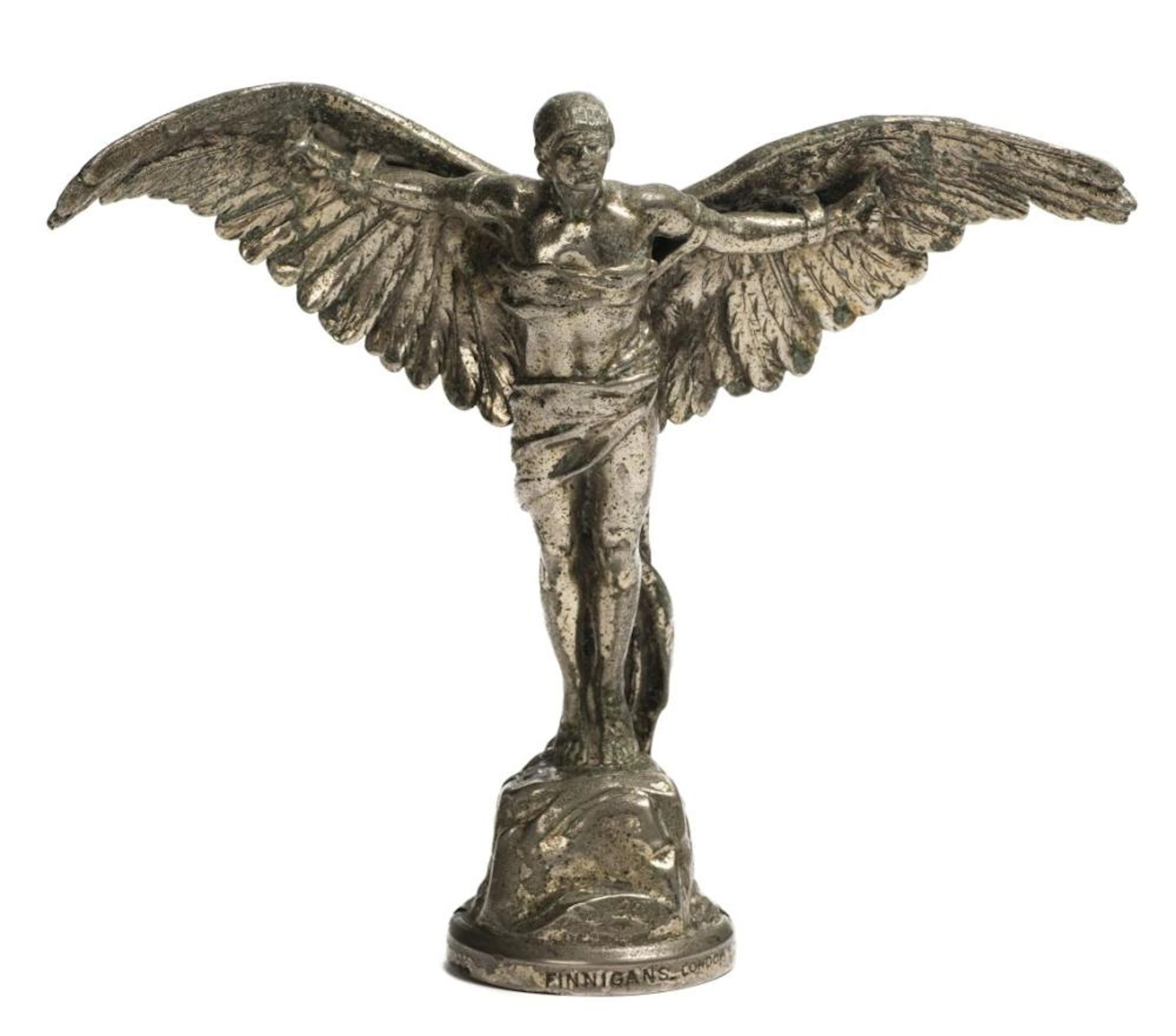 Car Mascot. Icarus car mascot by Colin George circa 1925
