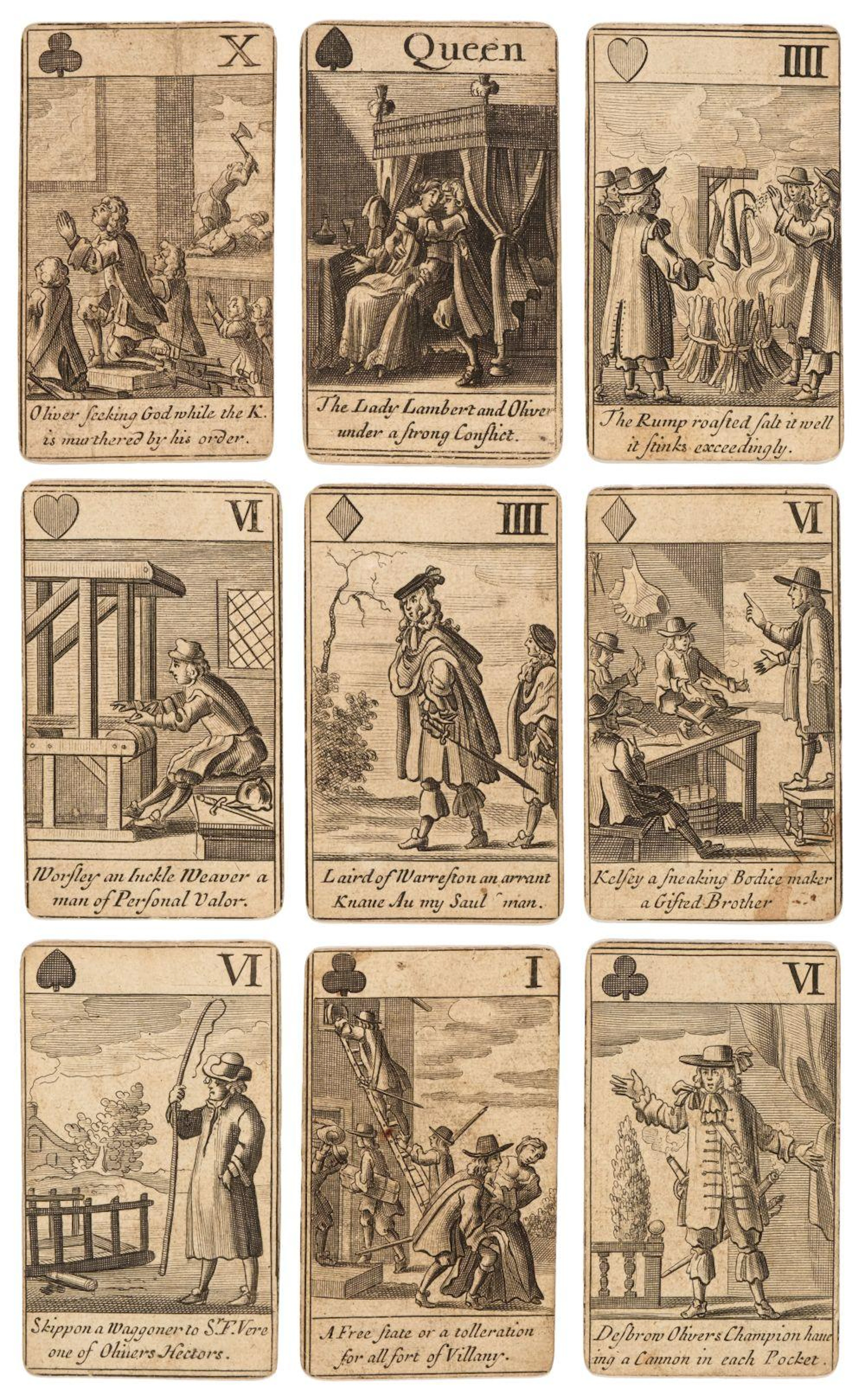 Taylor (Randal). The Knavery of the Rump, London, circa 1680]