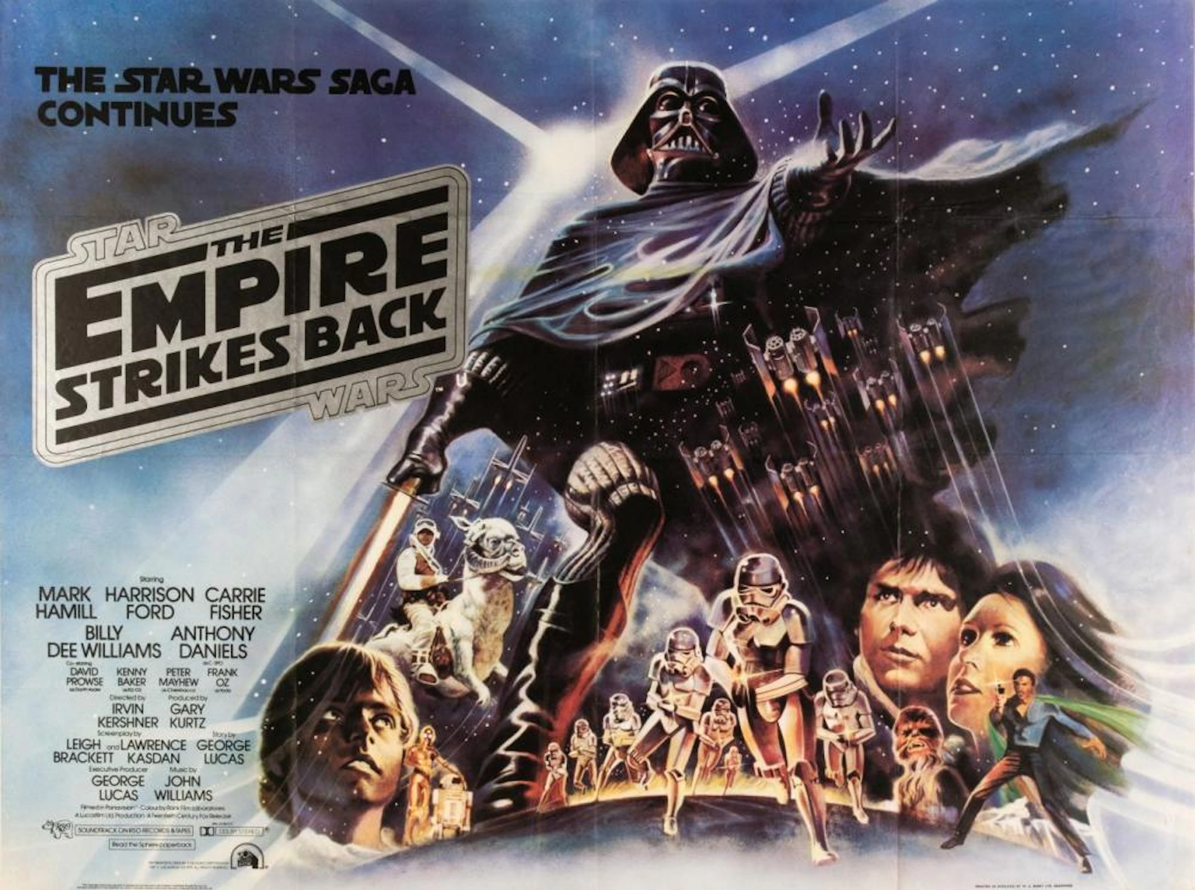 Star Wars. The Empire Strikes Back Film Poster