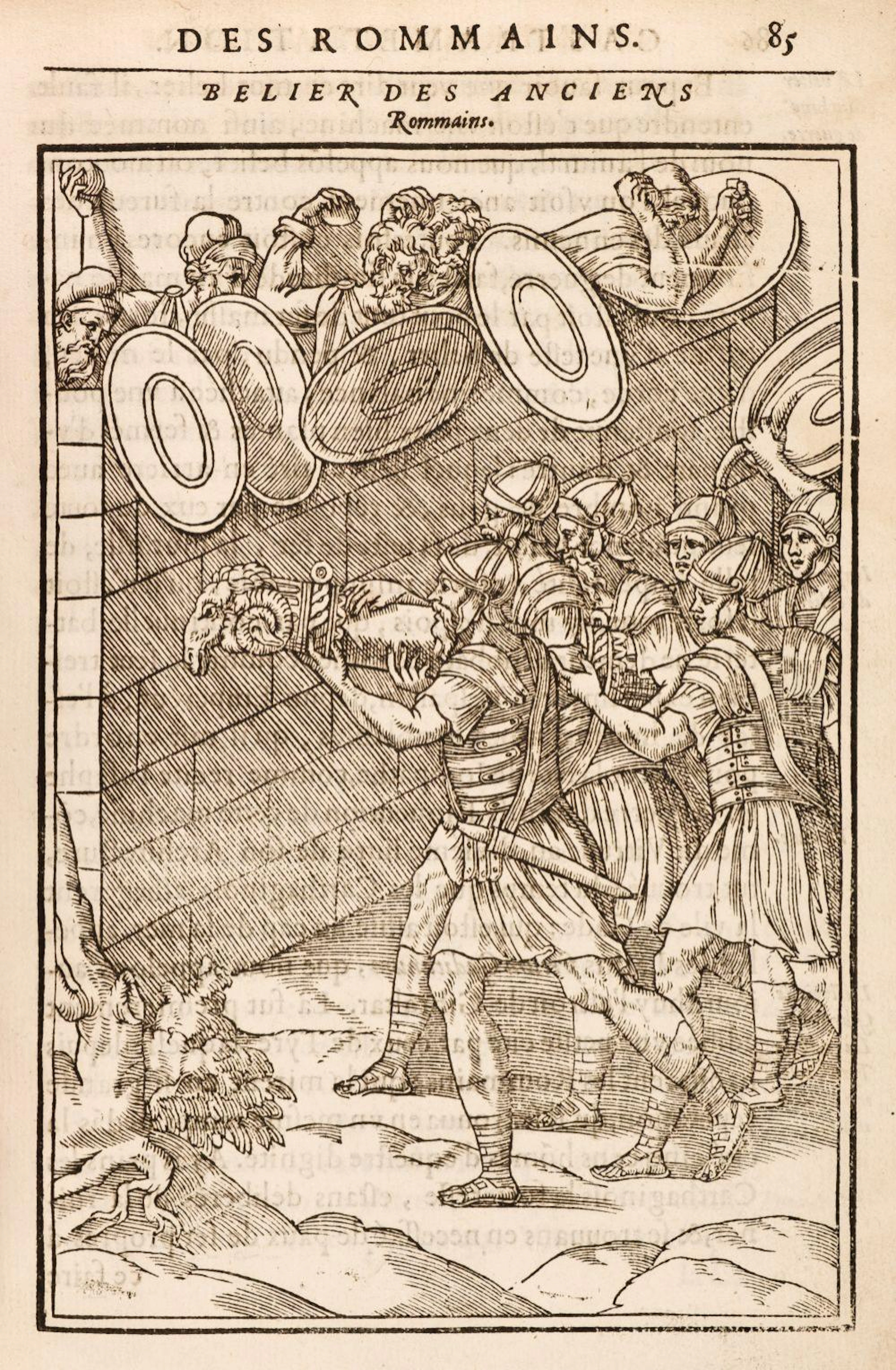 Du Choul (Guillaume). Discours de la Religion des Anciens Romains..., 1567