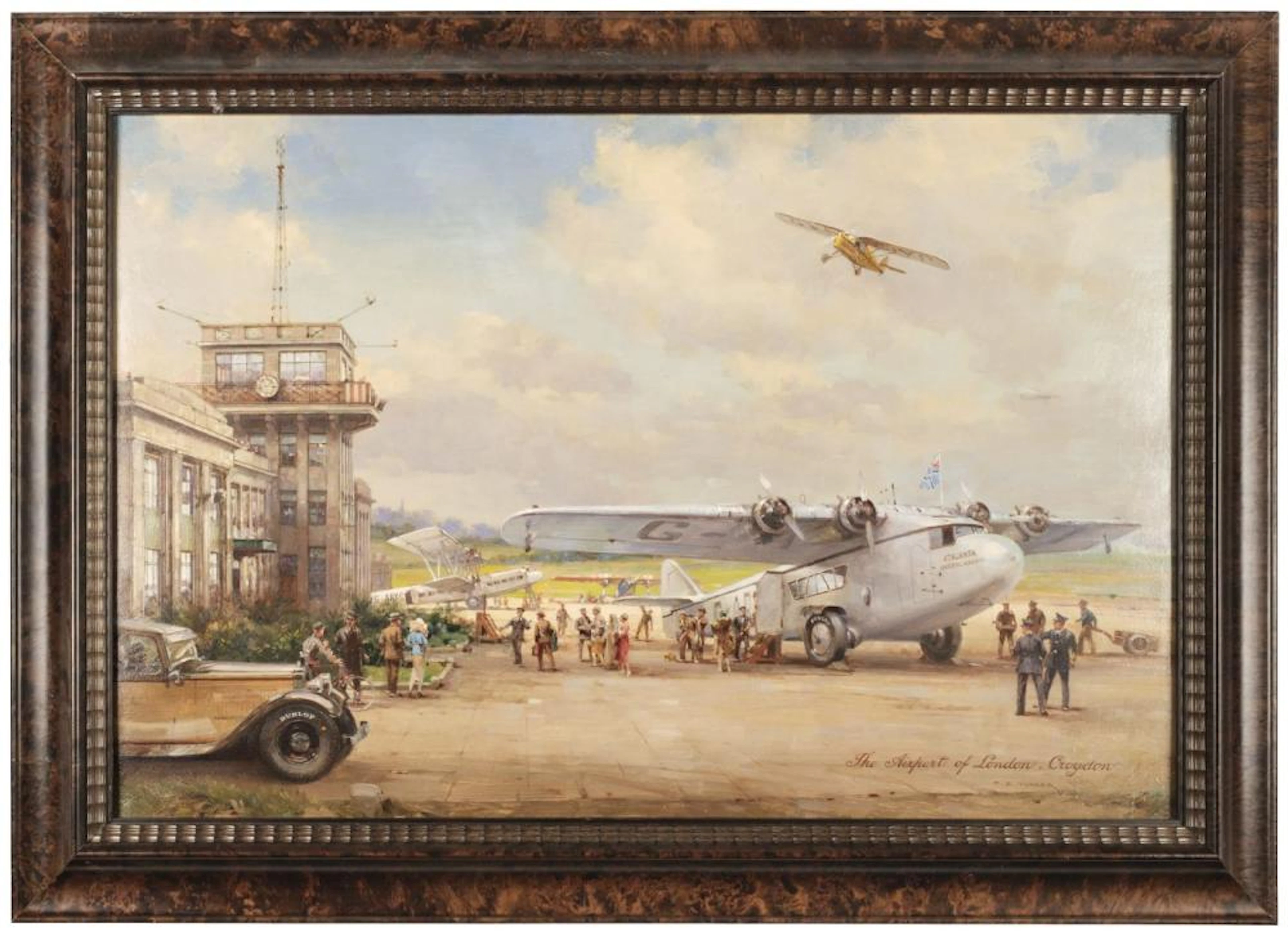 * Turner (Charles Edward, 1883-1965). The Airport of London, Croydo