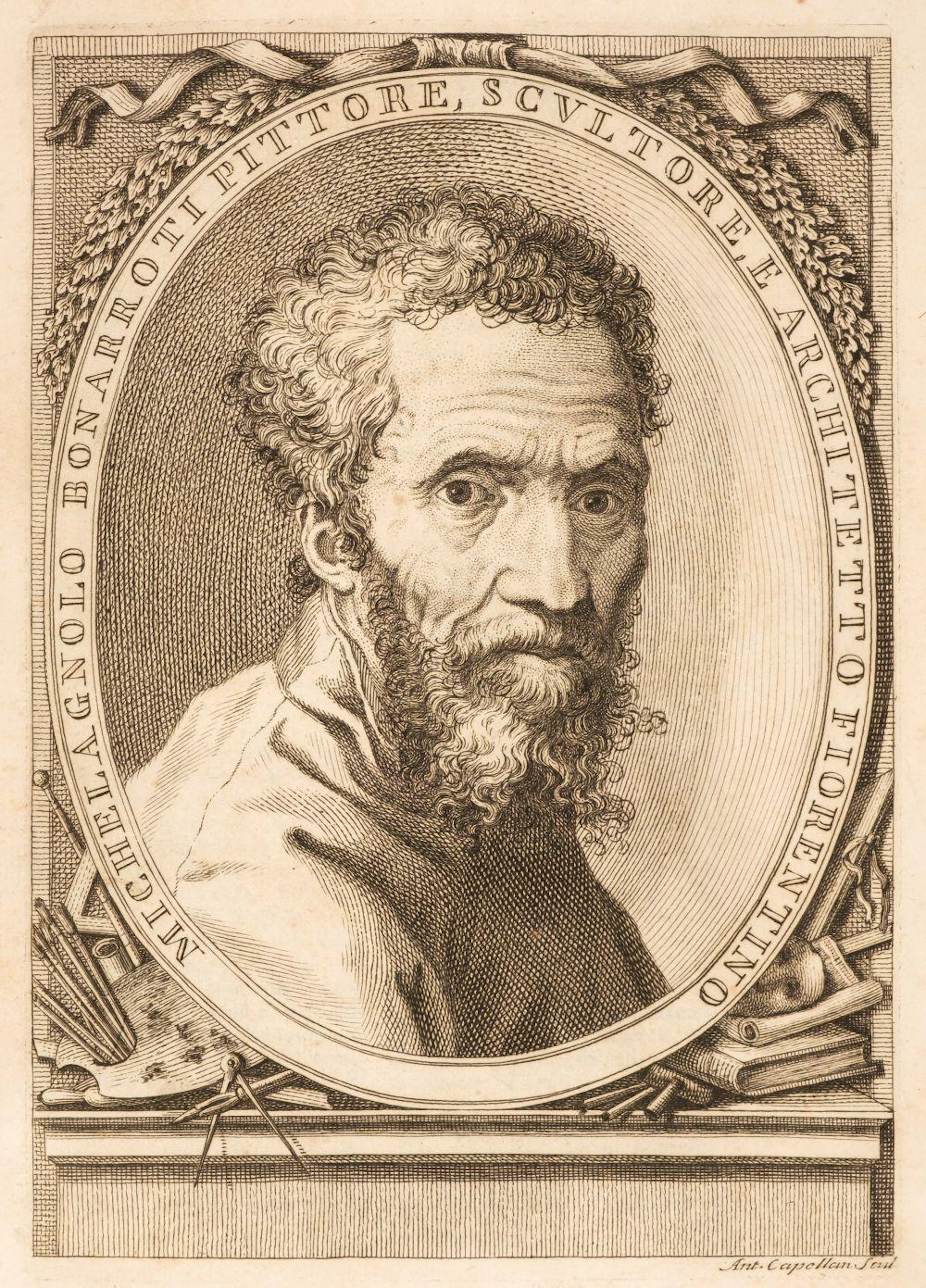 Vasari (Giorgio). Vite de'Piu' Eccellenti Pittori Scultori, 3 volumes, 1759-60
