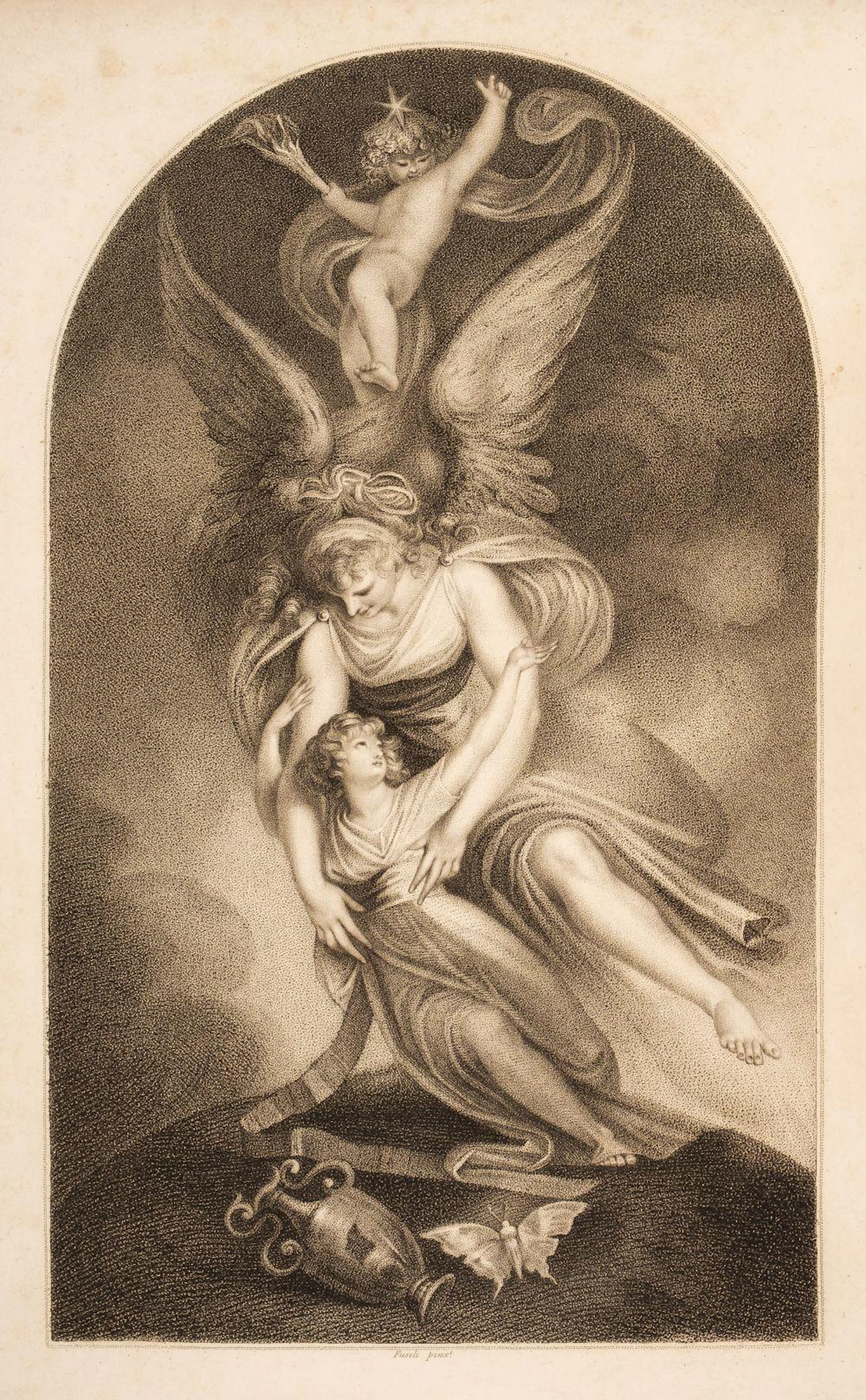 Fuseli (Henry). Sorrows, 1st edition, large paper copy, 1796