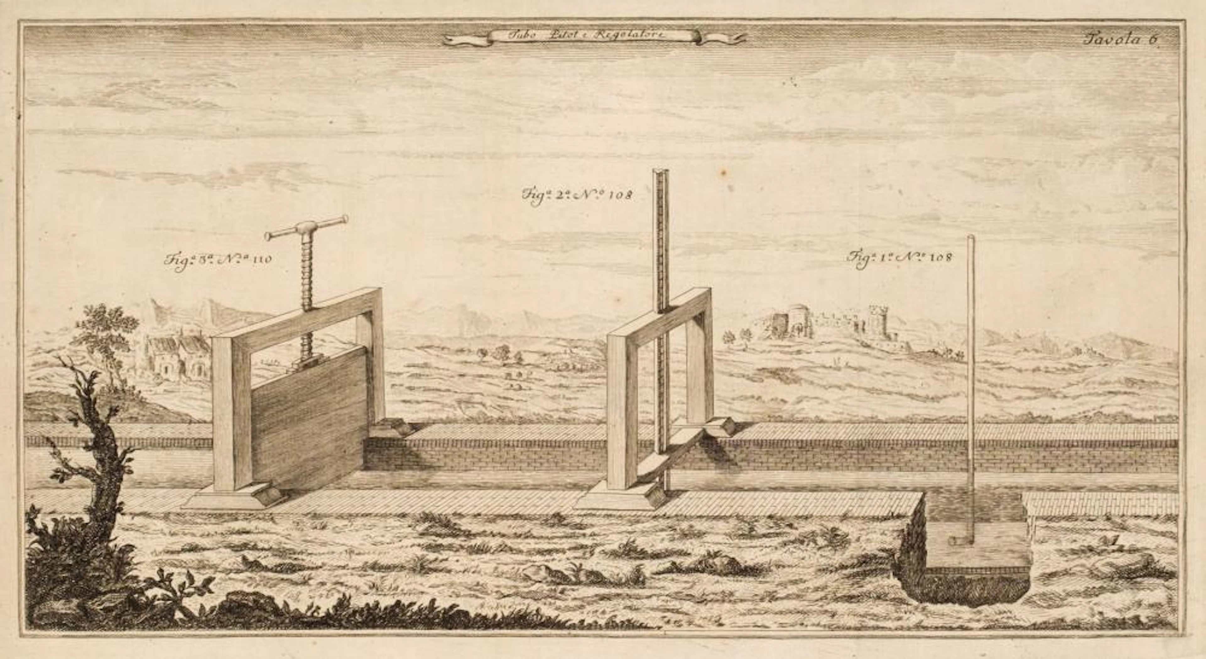 Michelotti (Francesco Domenico). Sperimenti Idraulici, 2 volumes in 1, 1767-71