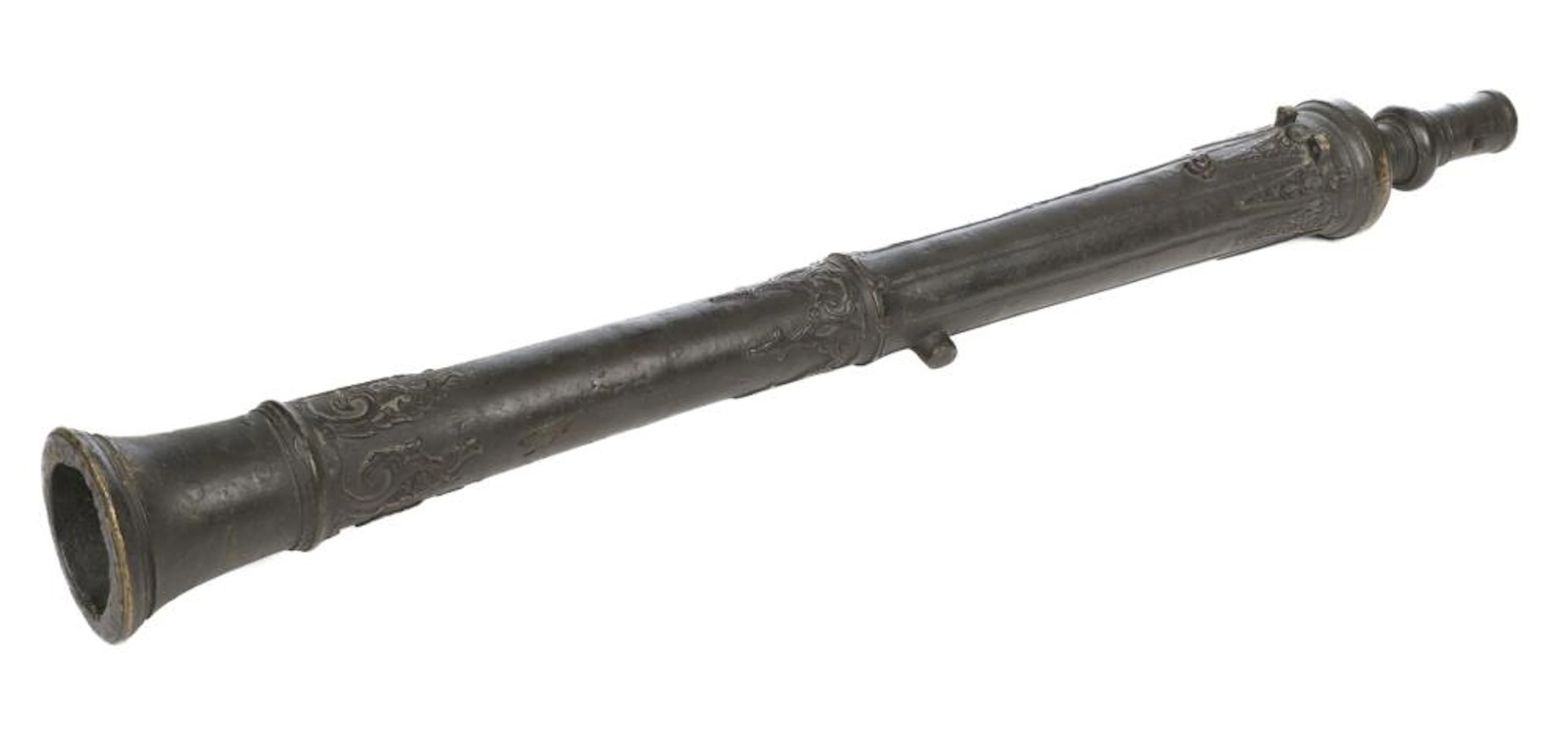 Cannon. An 18th century Malayan bronze lantaka (swivel cannon)