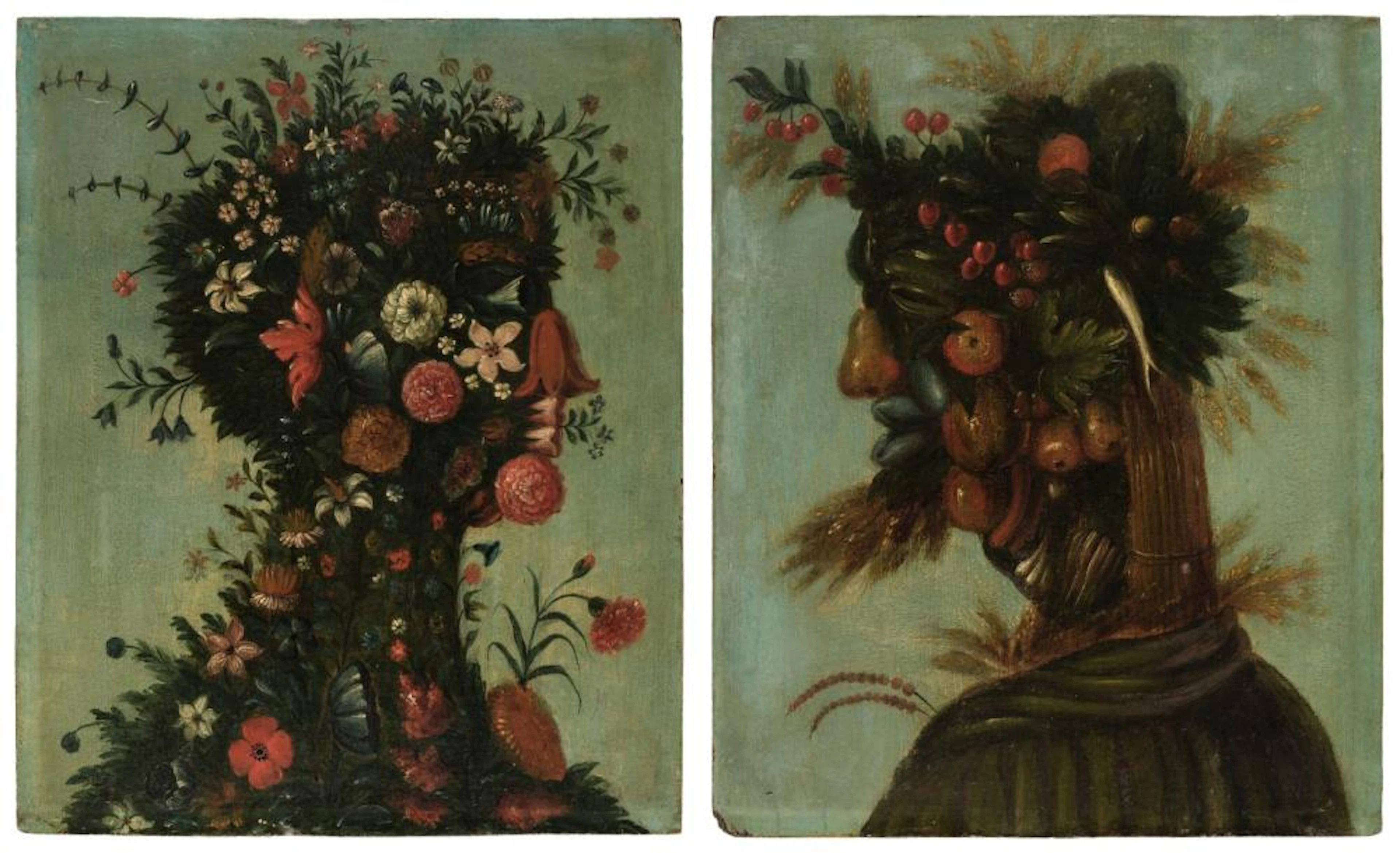 Arcimboldo (Giuseppe, circa 1527-1593). Composite Heads