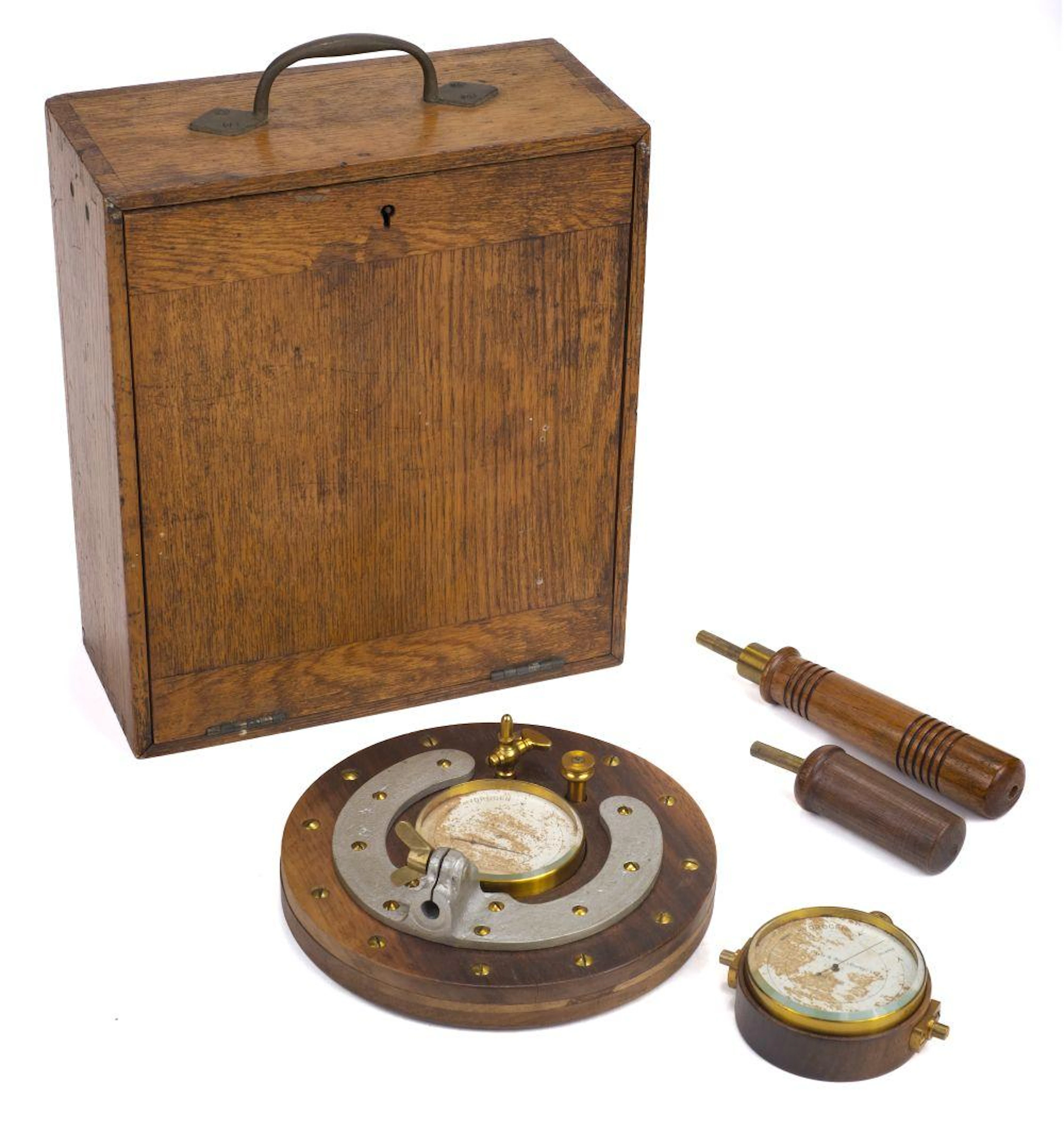 Airship. Hydrogen gas tester for an airship by Davis & Sons